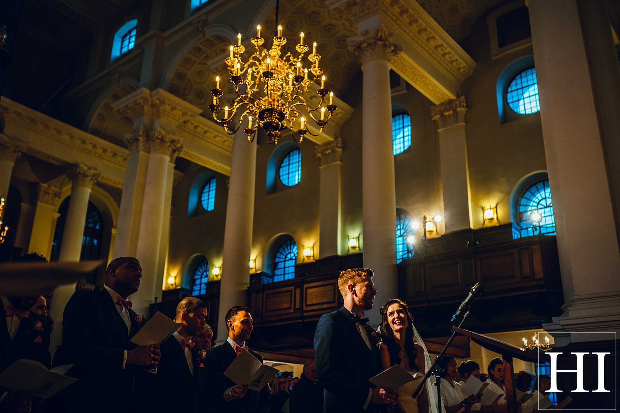 Christ Church Spitalfields Drift Bar Wedding Photography Hamish Irvine London Wedding Photographer 