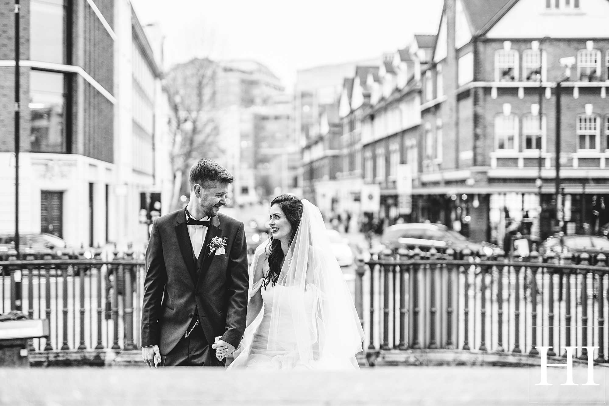 Christ Church Spitalfields Drift Bar Wedding Photography Hamish Irvine London Wedding Photographer 