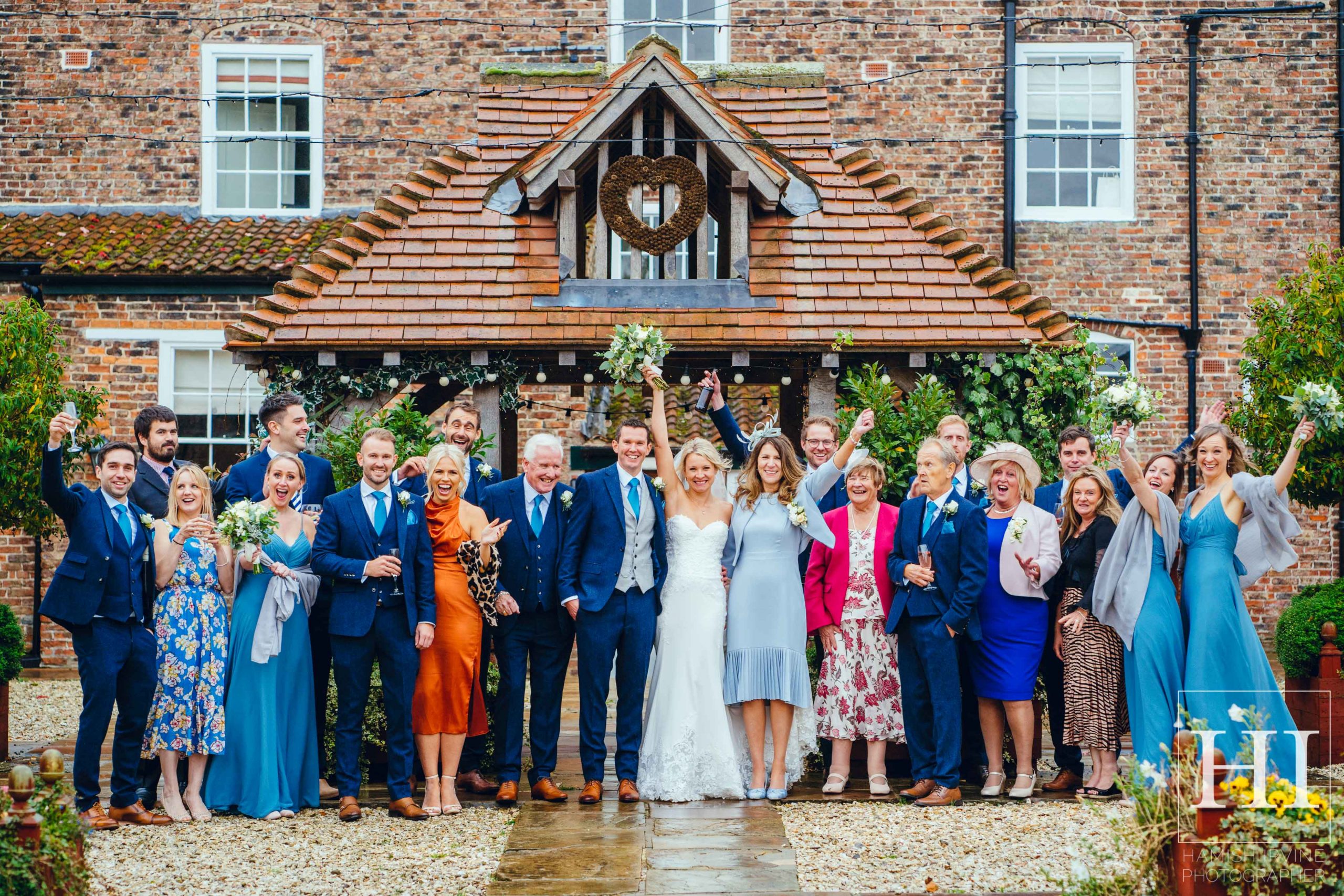 Hornington Manor Micro Wedding Charlotte Andy 2020 Hamish Irvine Photographer Covid