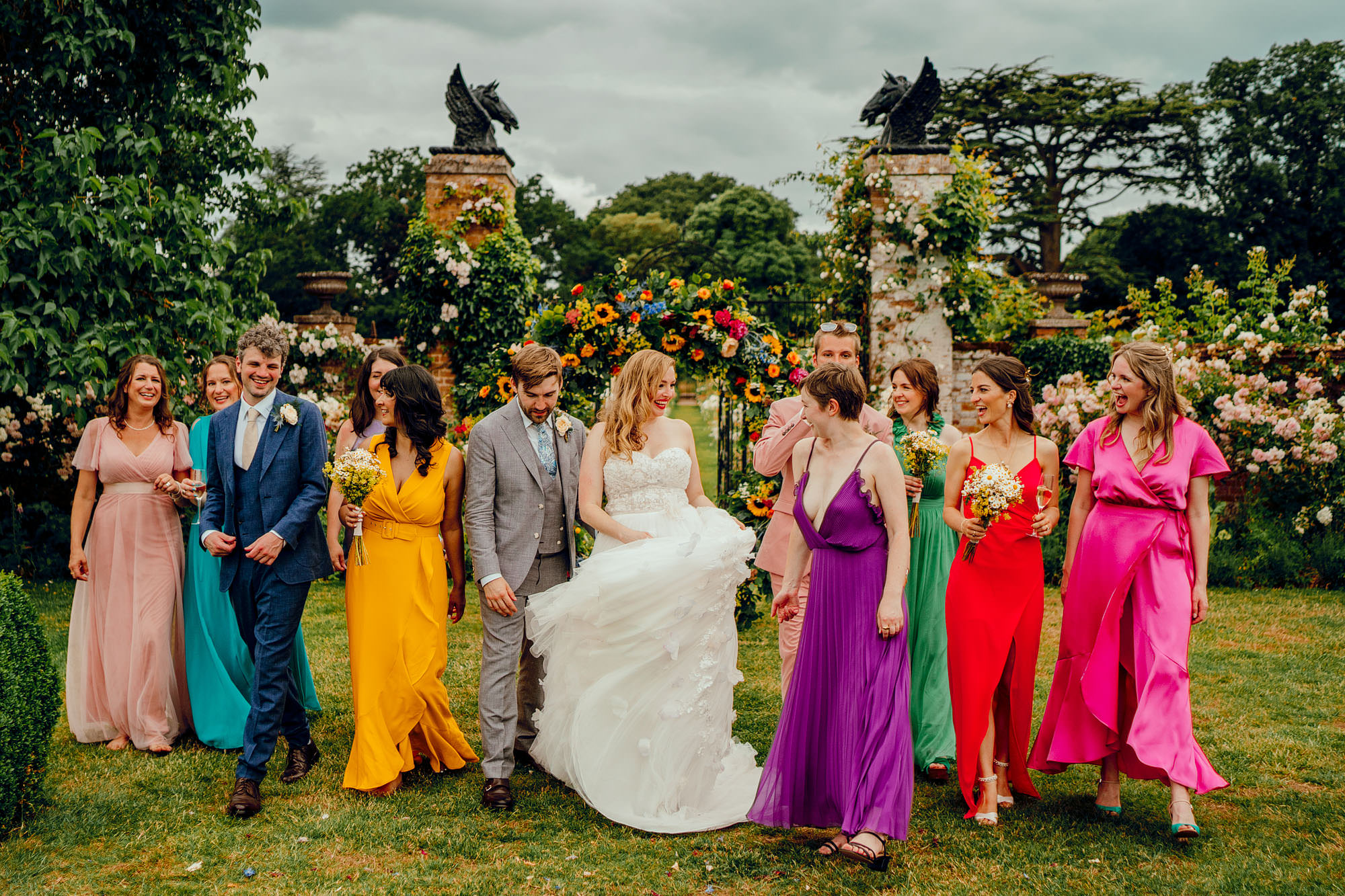 colourful wedding photographer hamish irvine 