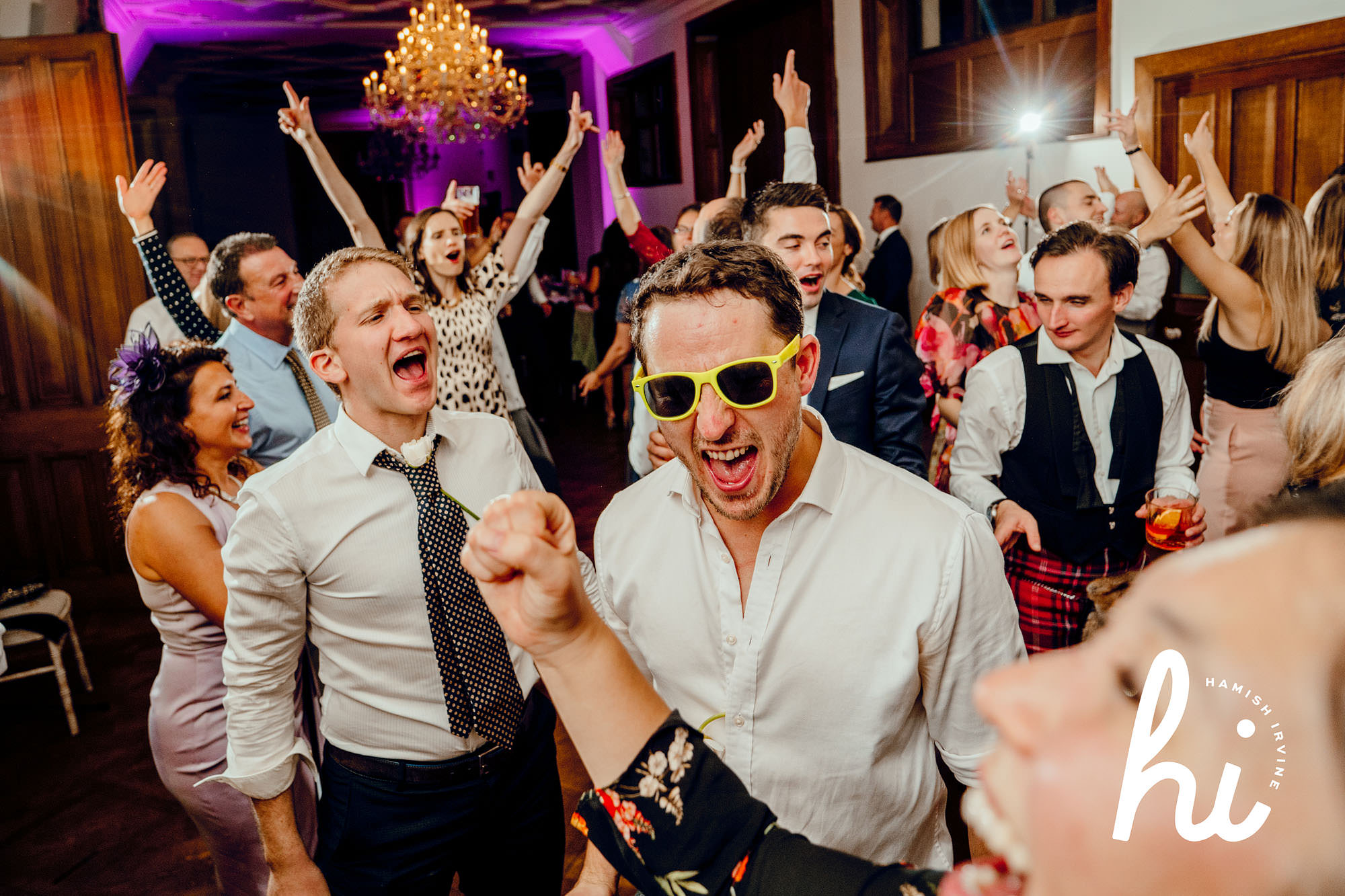 dancefloor thicket priory Weddings at Thicket Priory photography Hamish Irvine
