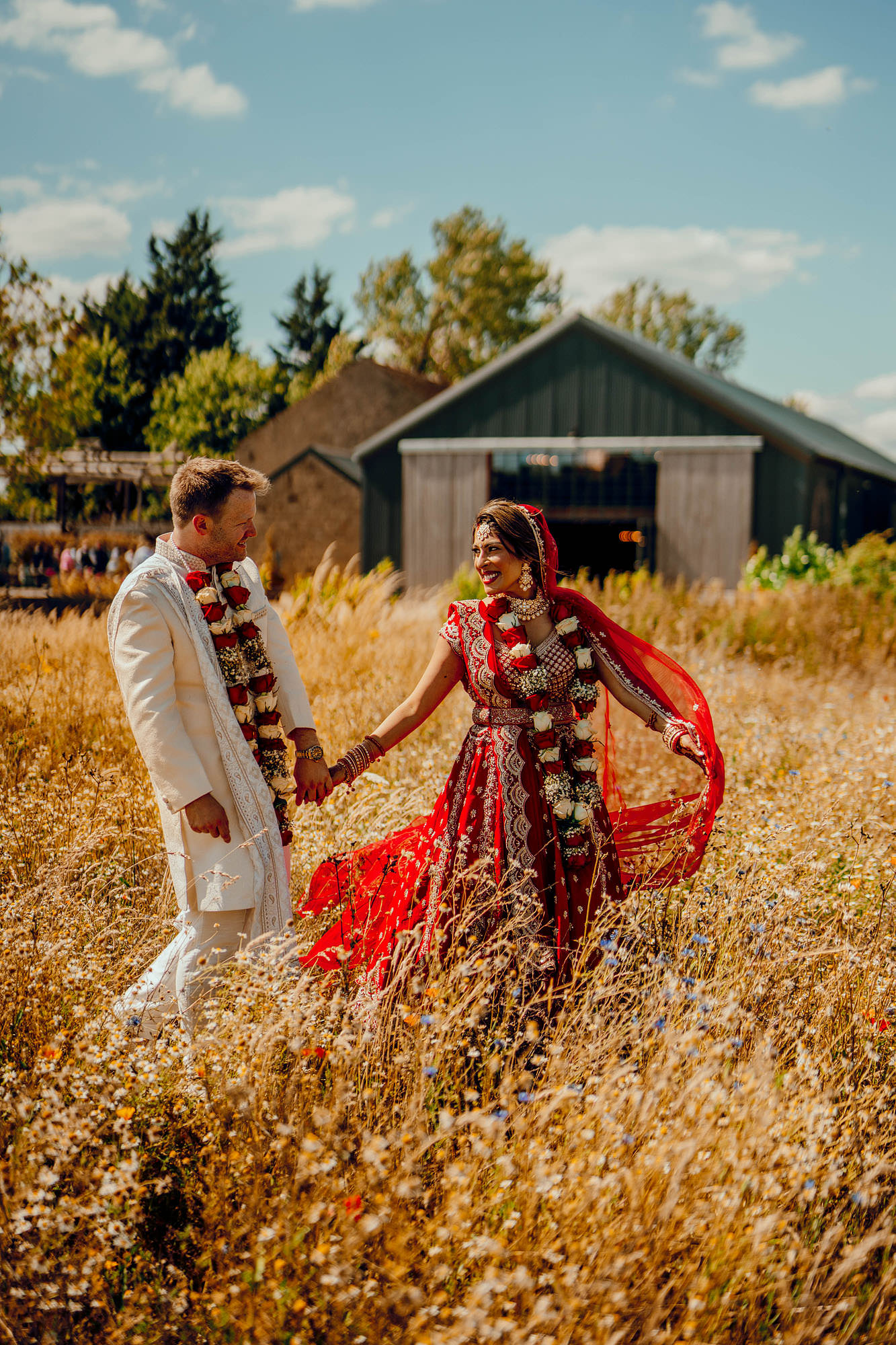 asian fusion wedding wharfedale grange harrogate