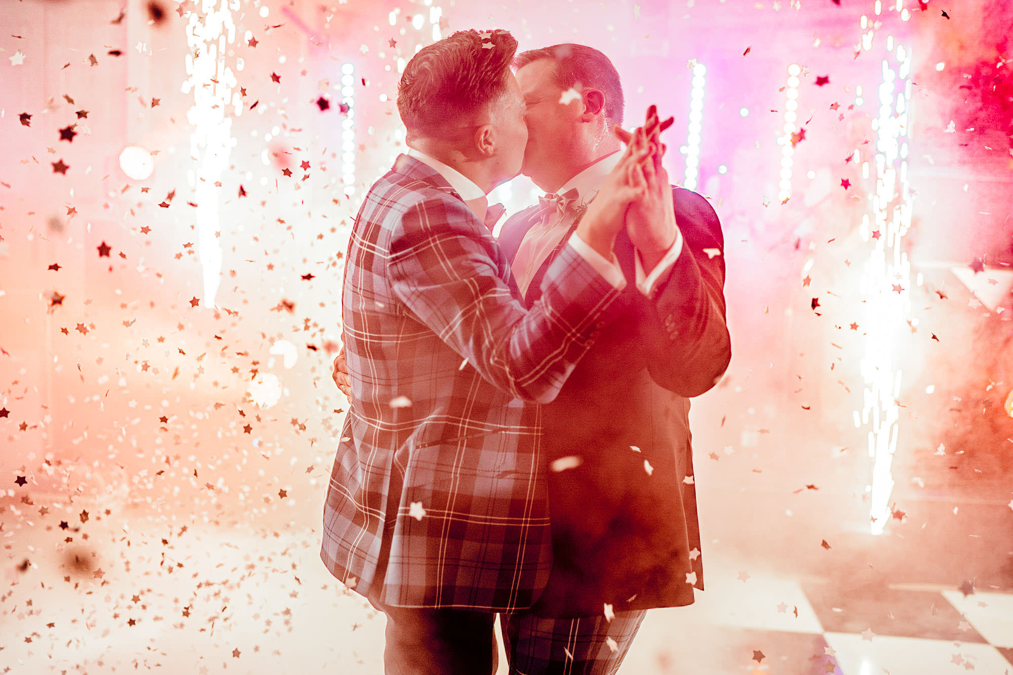 Yorkshire wedding gay same sex photography colourful