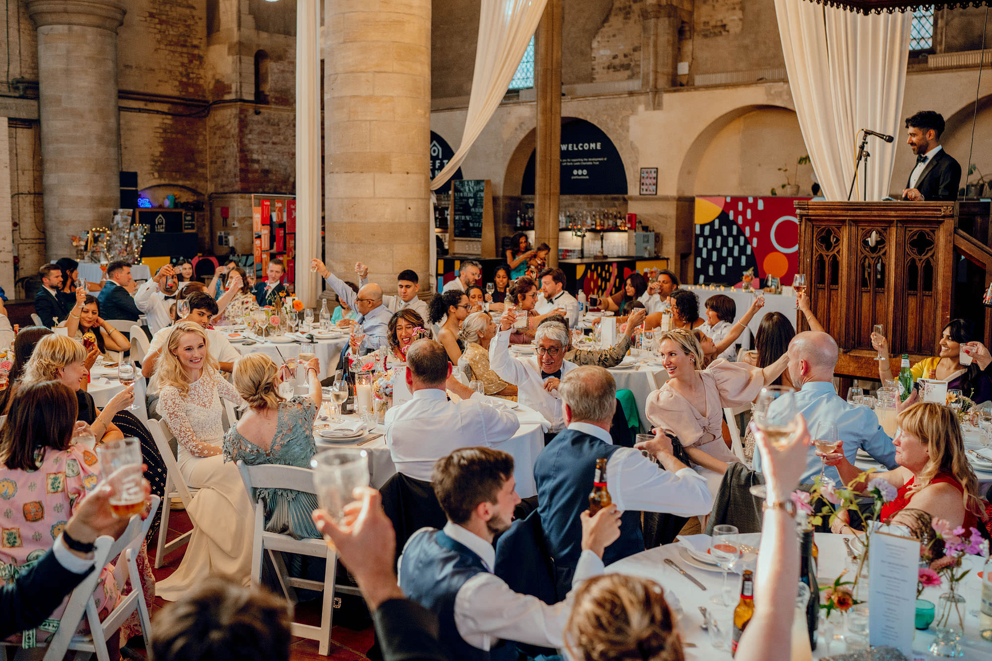 Iberica Leeds Wedding Photography Hamish Irvine Left Bank Civic Hall