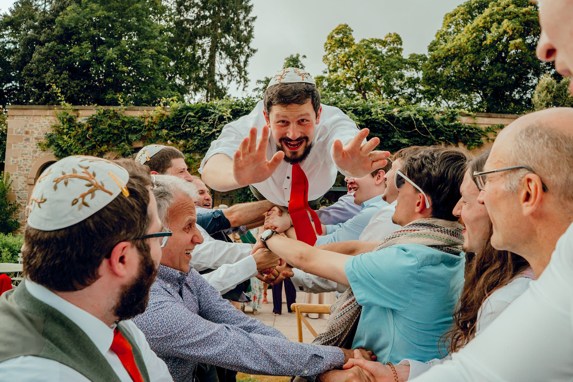 middleton lodge walled garden jewish wedding