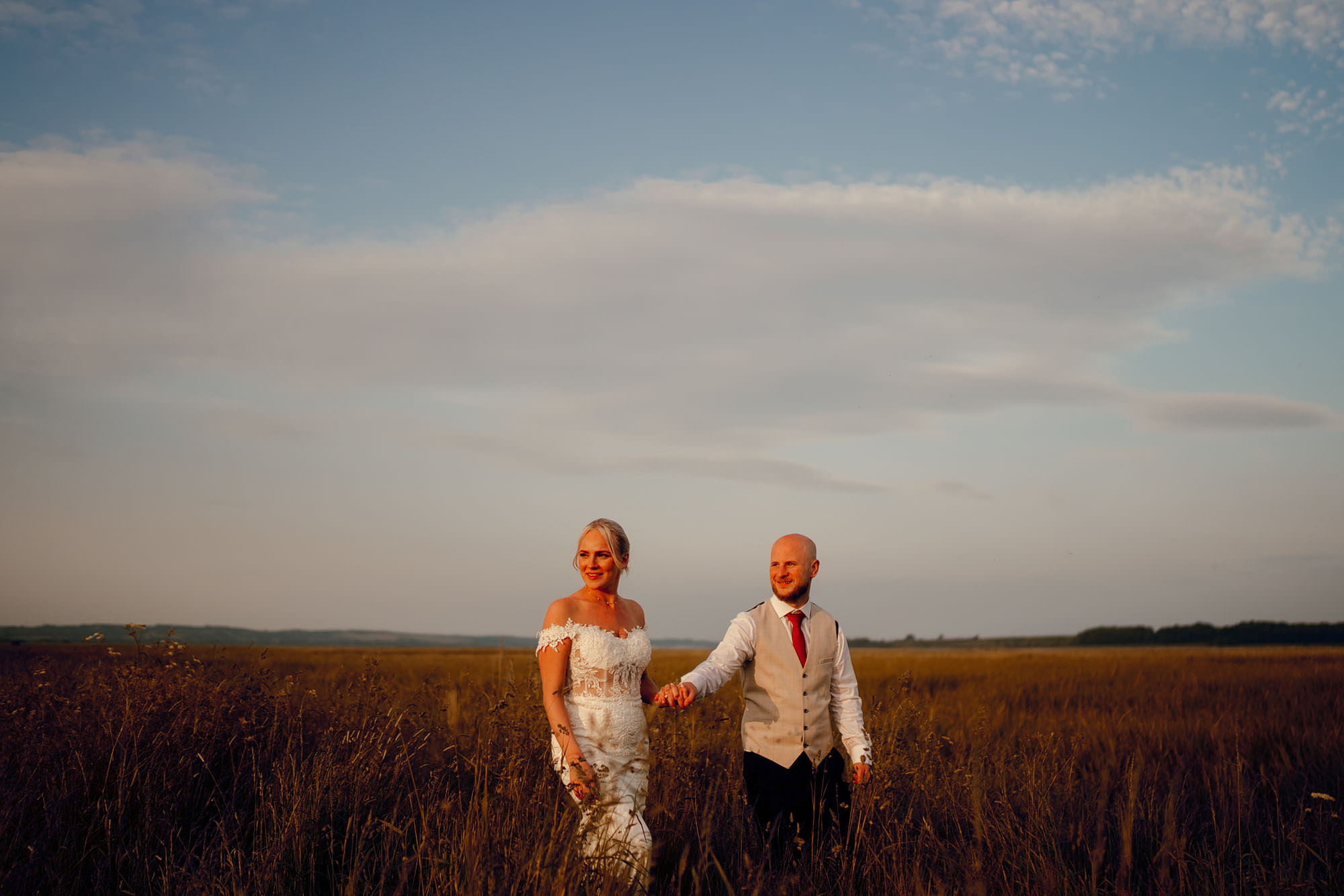 Riverlands wedding venue colourful hamish irvine