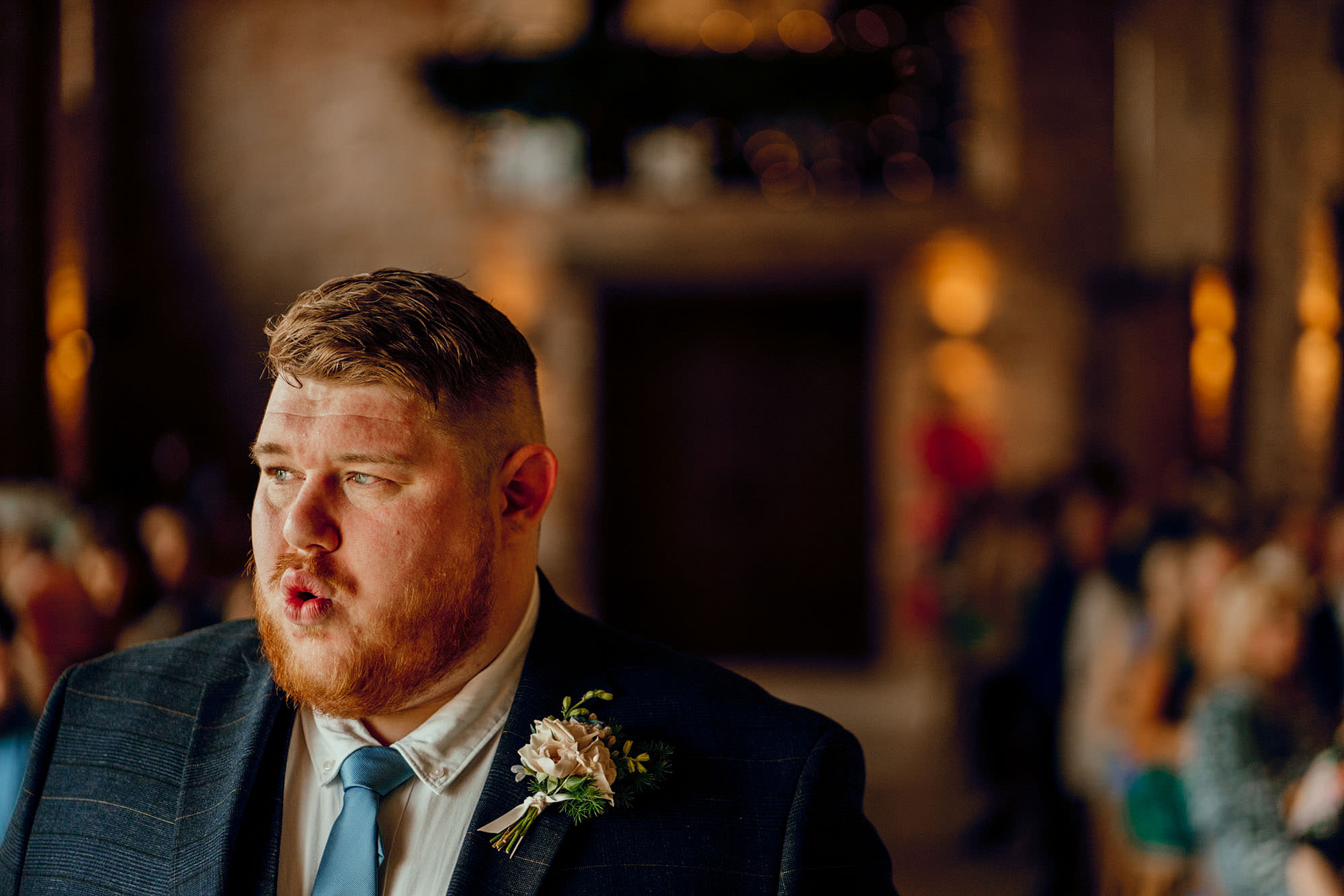 thirsk lodge barns wedding colourful photography