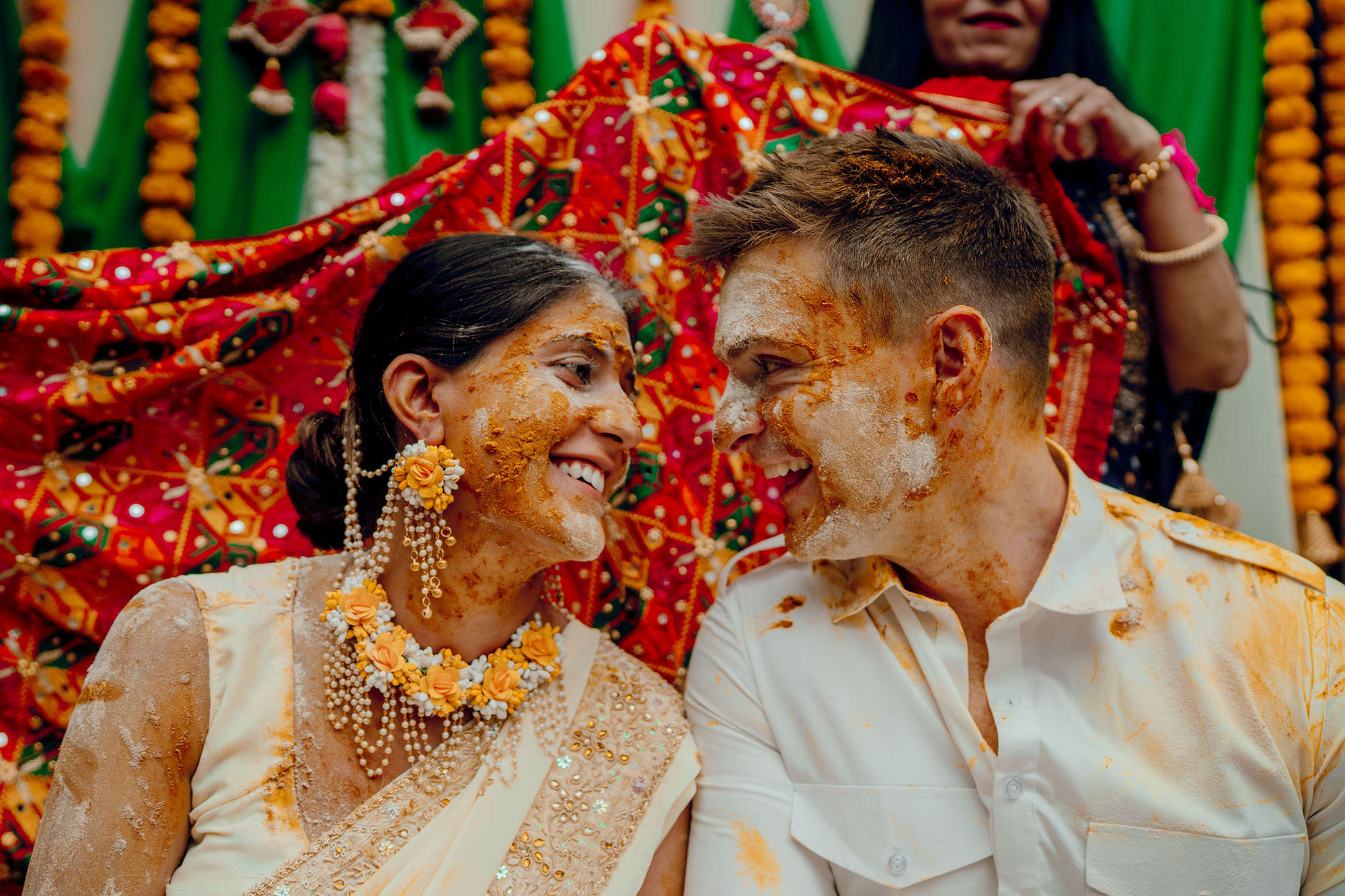 Leeds Haldi ceremony photography yorkshire 