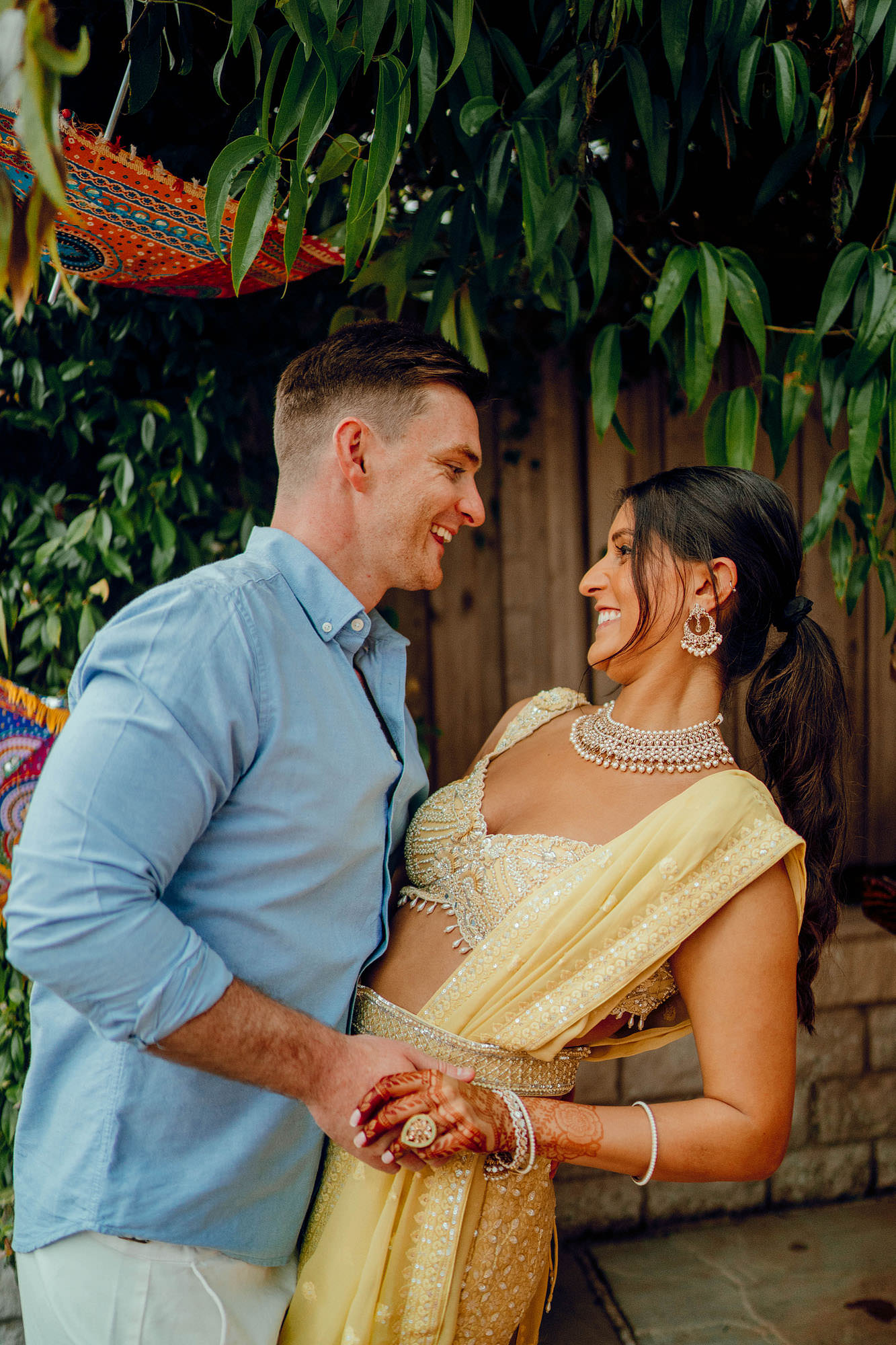 Leeds Haldi ceremony photography yorkshire  Nikita Stephen