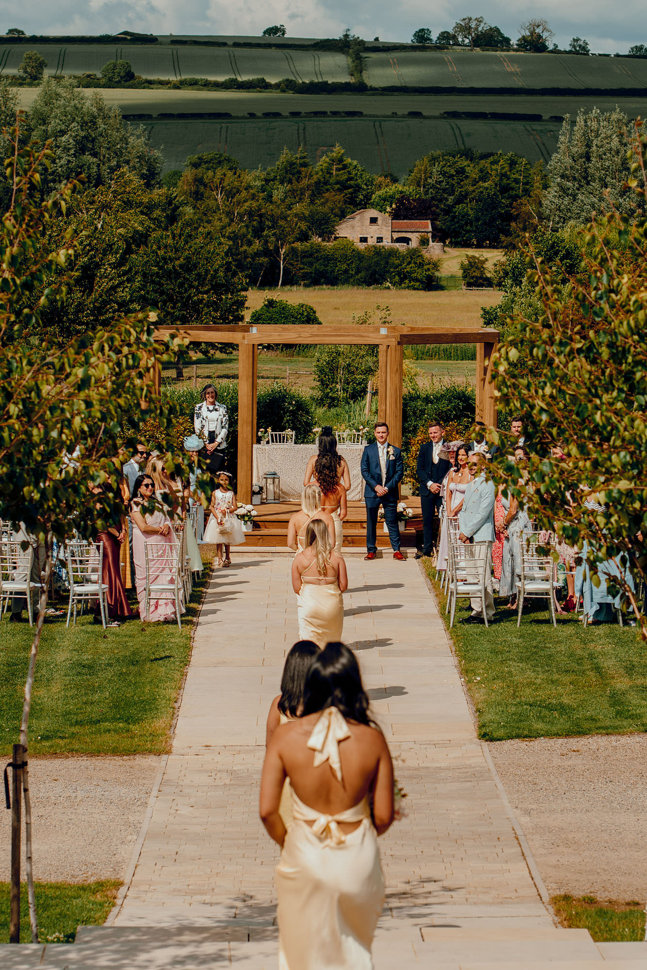 Yorkshire Wedding Barn English ceremony asian wedding nikita stephen 