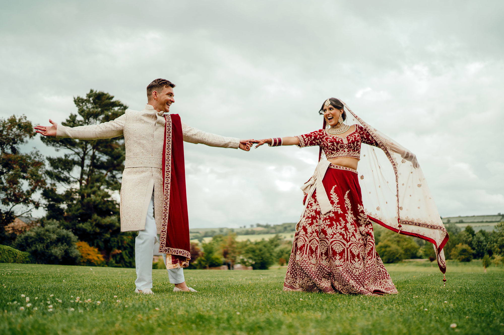 yorkshire wedding barn hindu wedding ceremony 