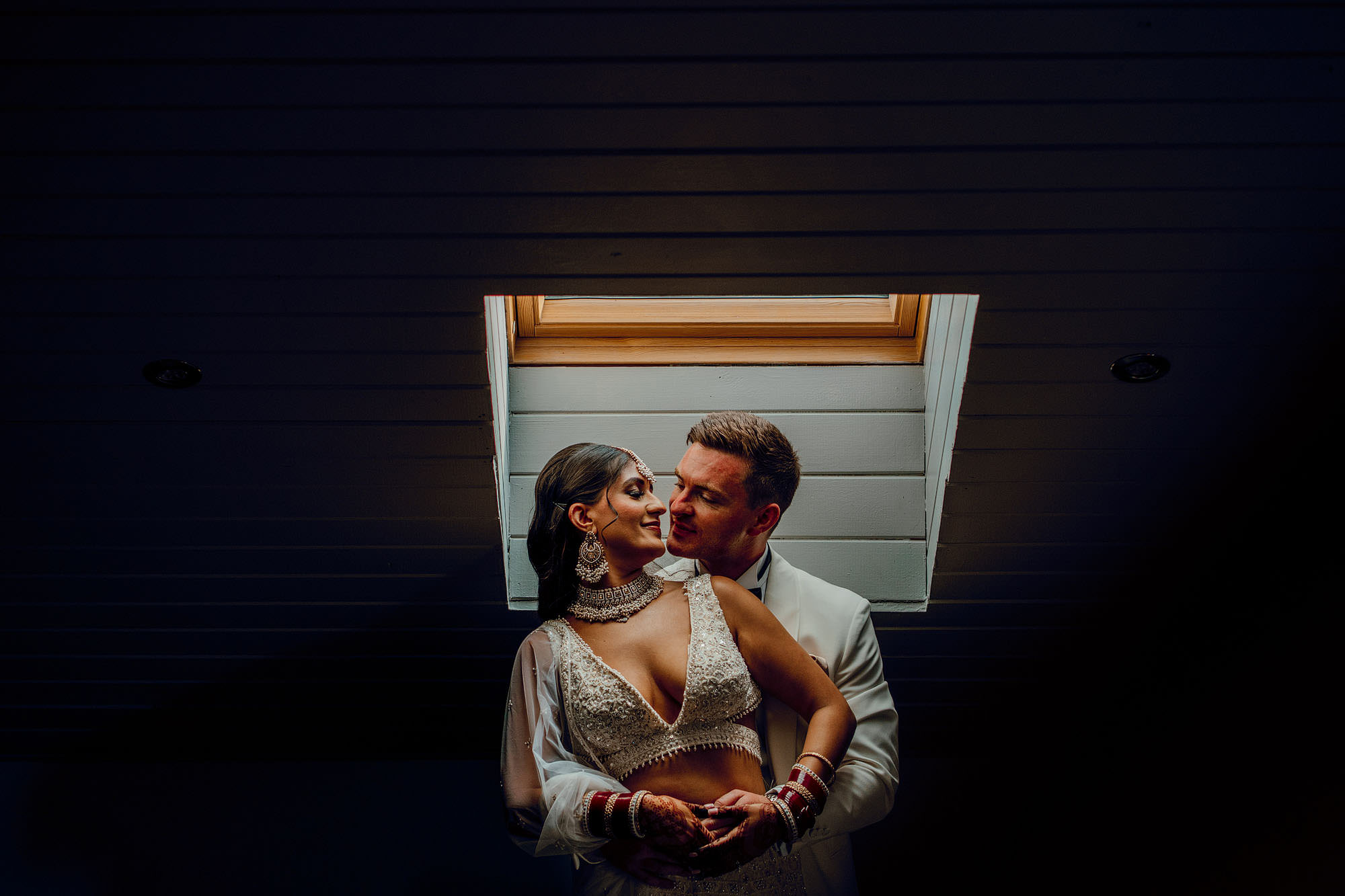 Yorkshire wedding barn desi wedding photography hamish irvine