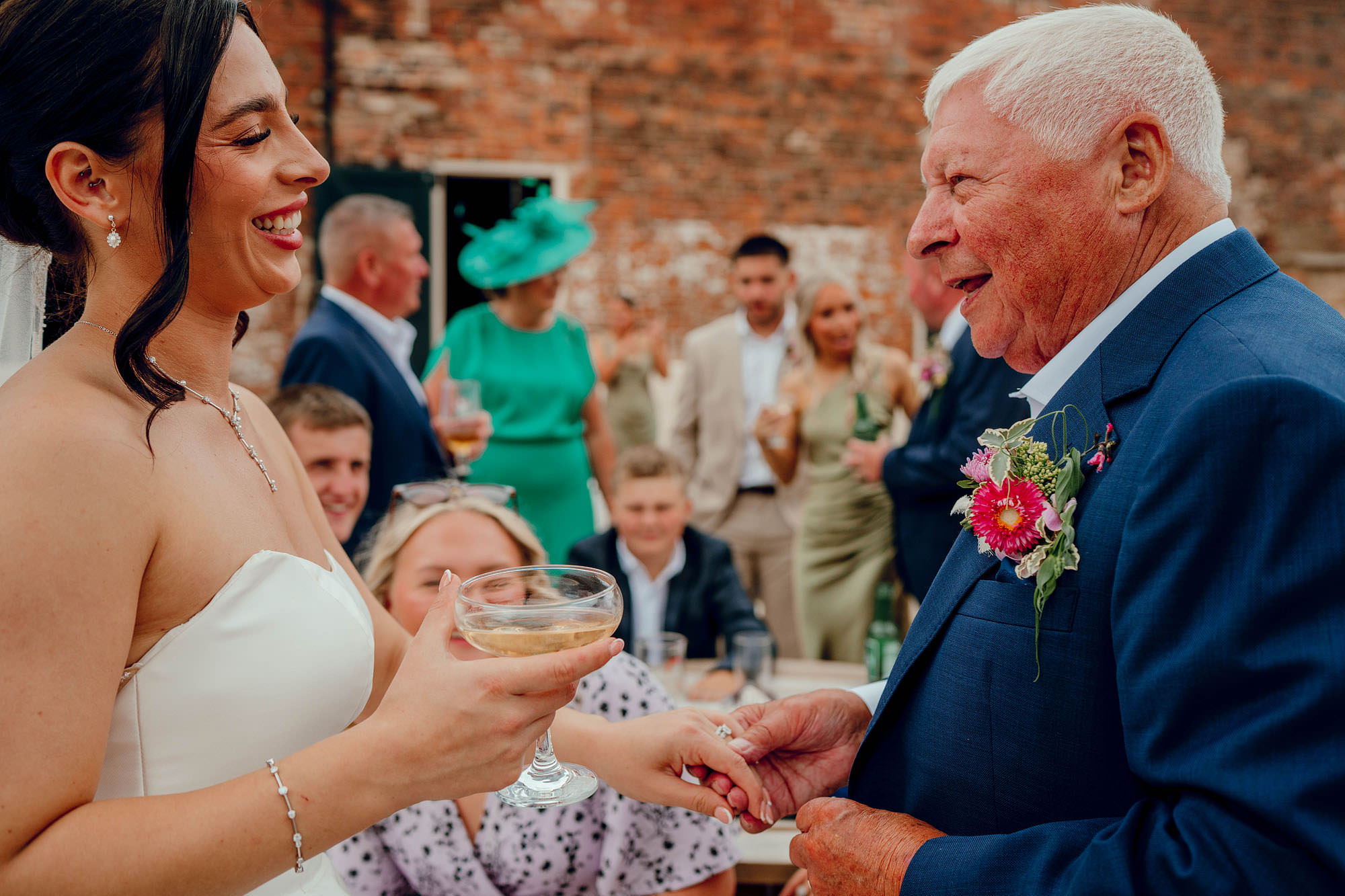 Camblesforth Hall summer wedding photography 