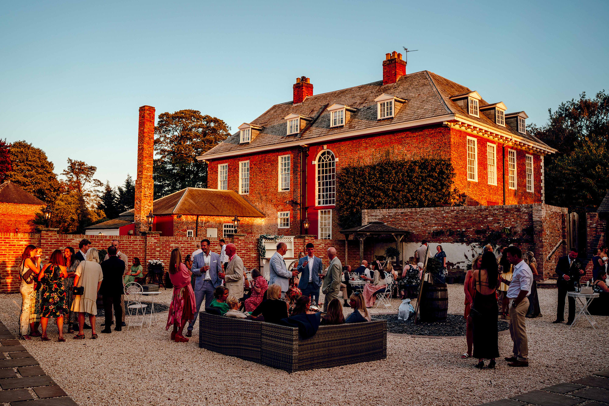 Camblesforth Hall wedding day 