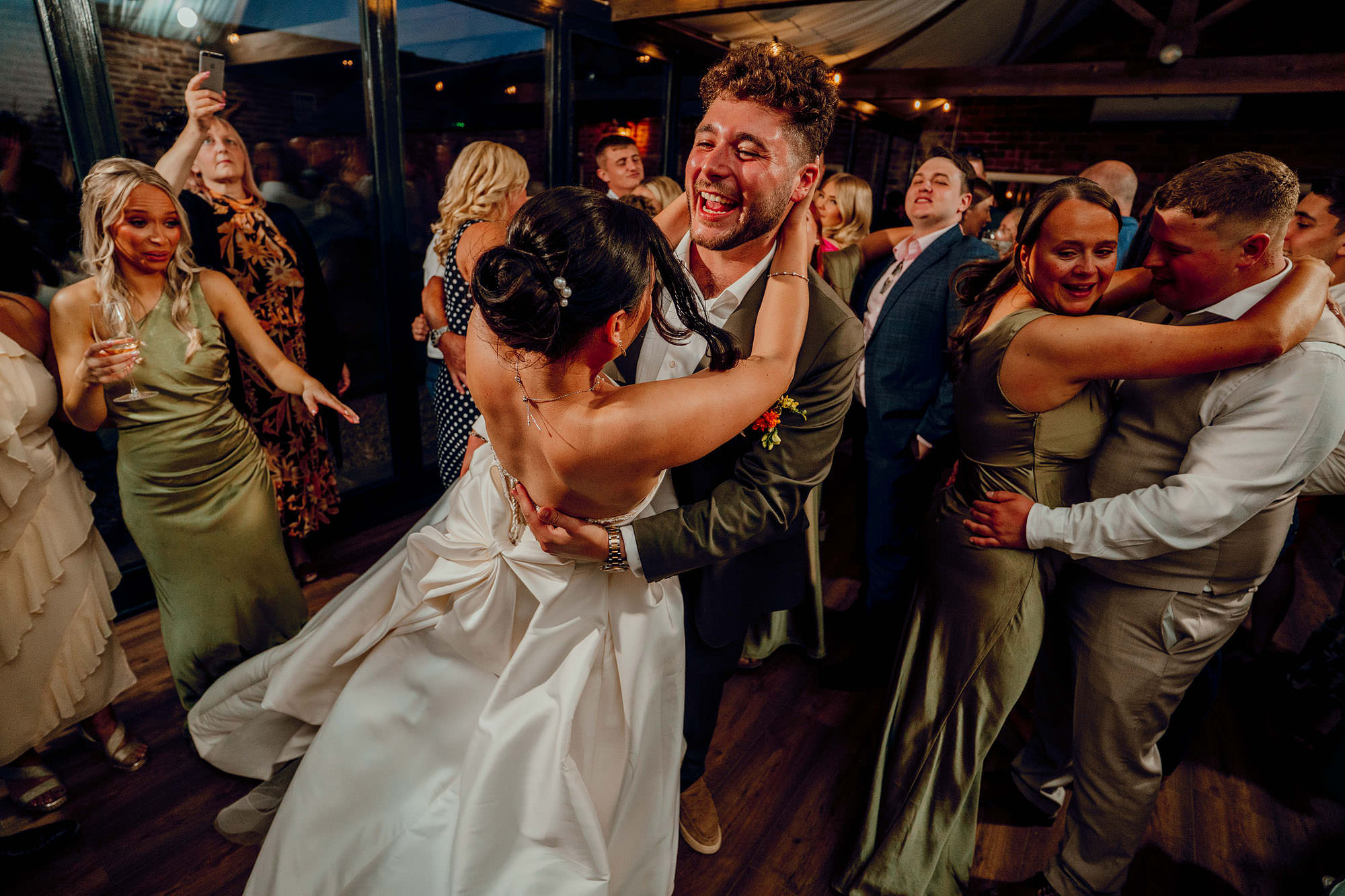 Camblesforth Hall wedding day 