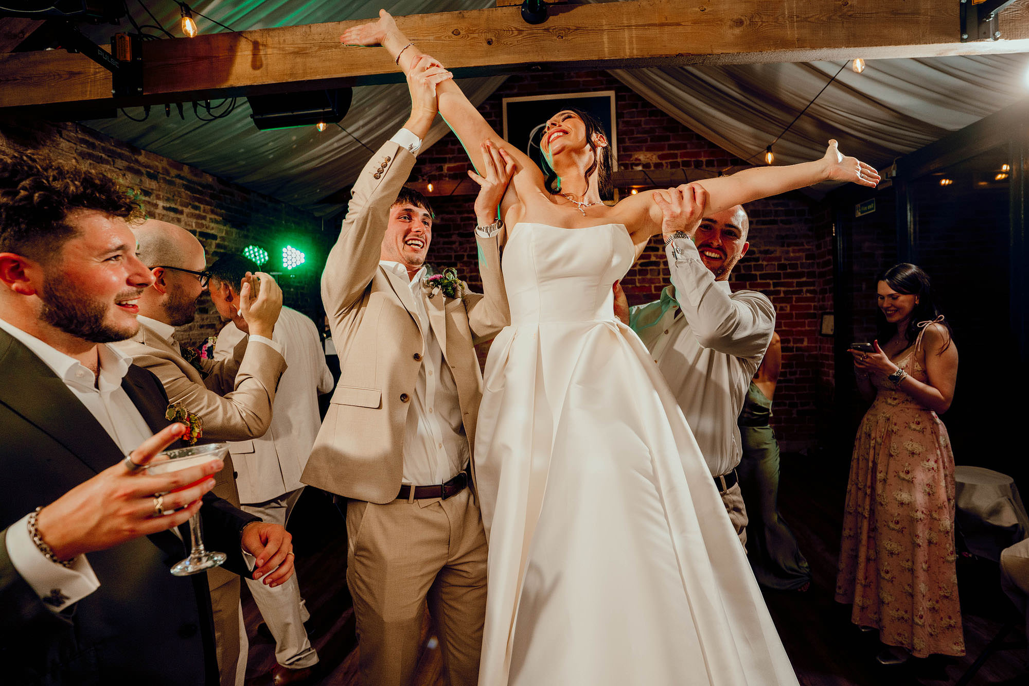 Camblesforth Hall wedding day 