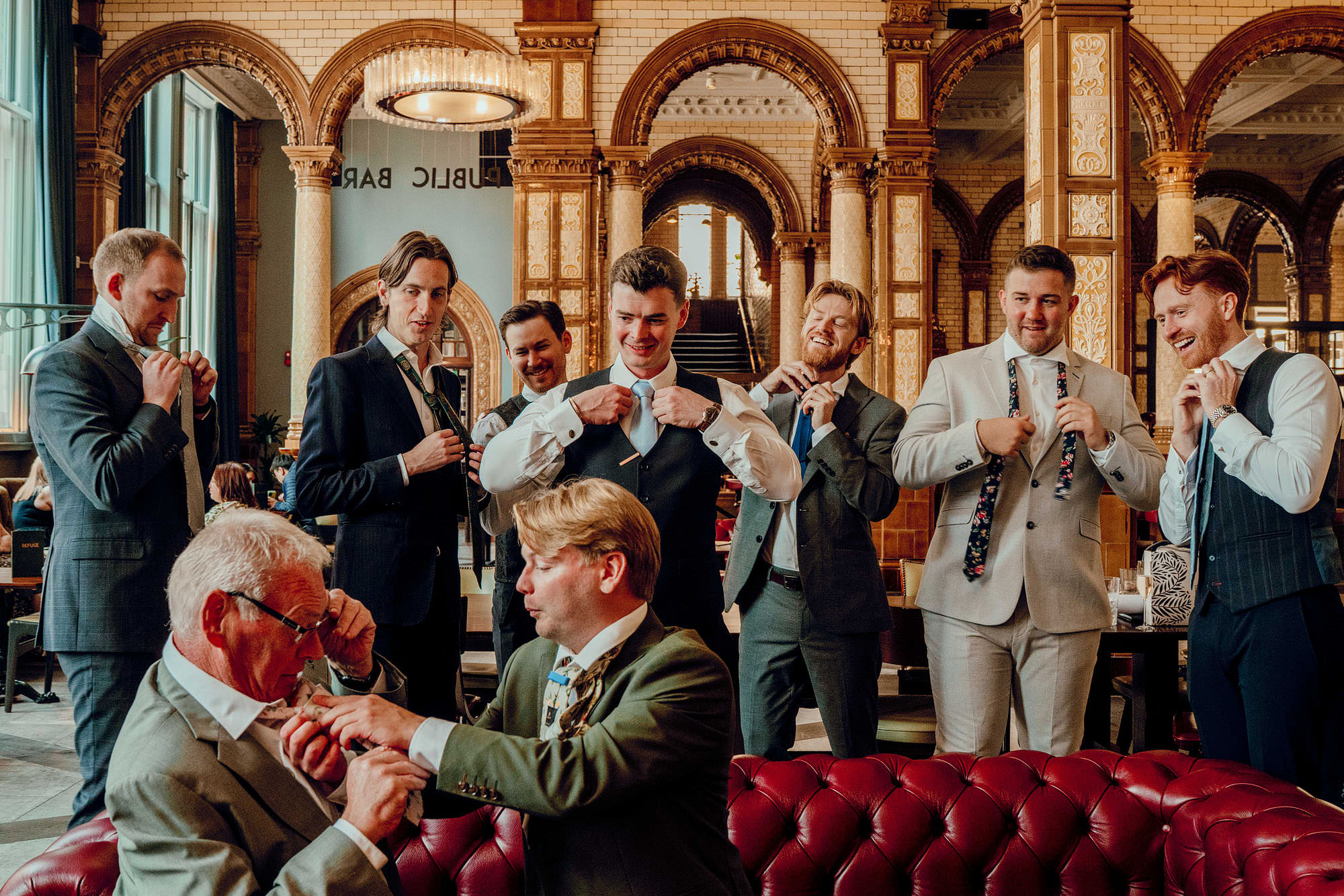 Clocktower Hotel Manchester Kimpton wedding Hamish Irvine 