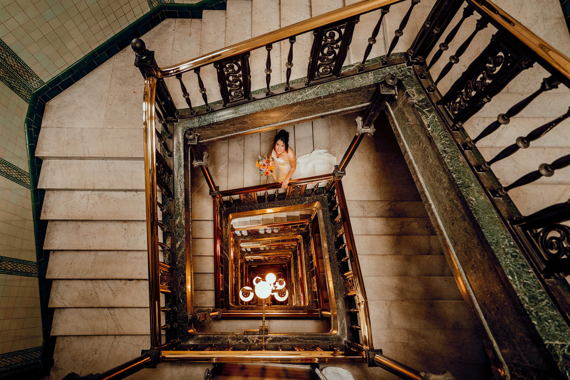 Manchester colourful wedding photography 