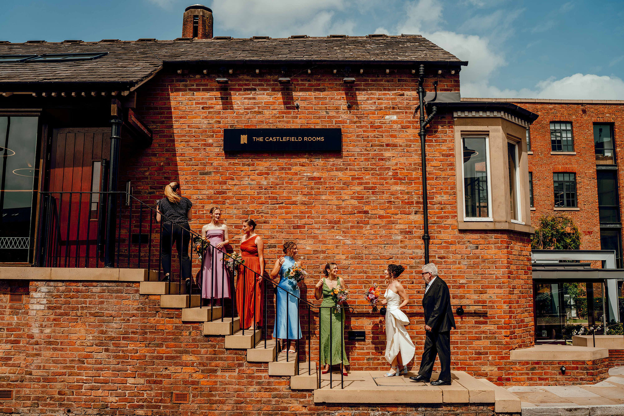 Castlefield Rooms Manchester Wedding photos