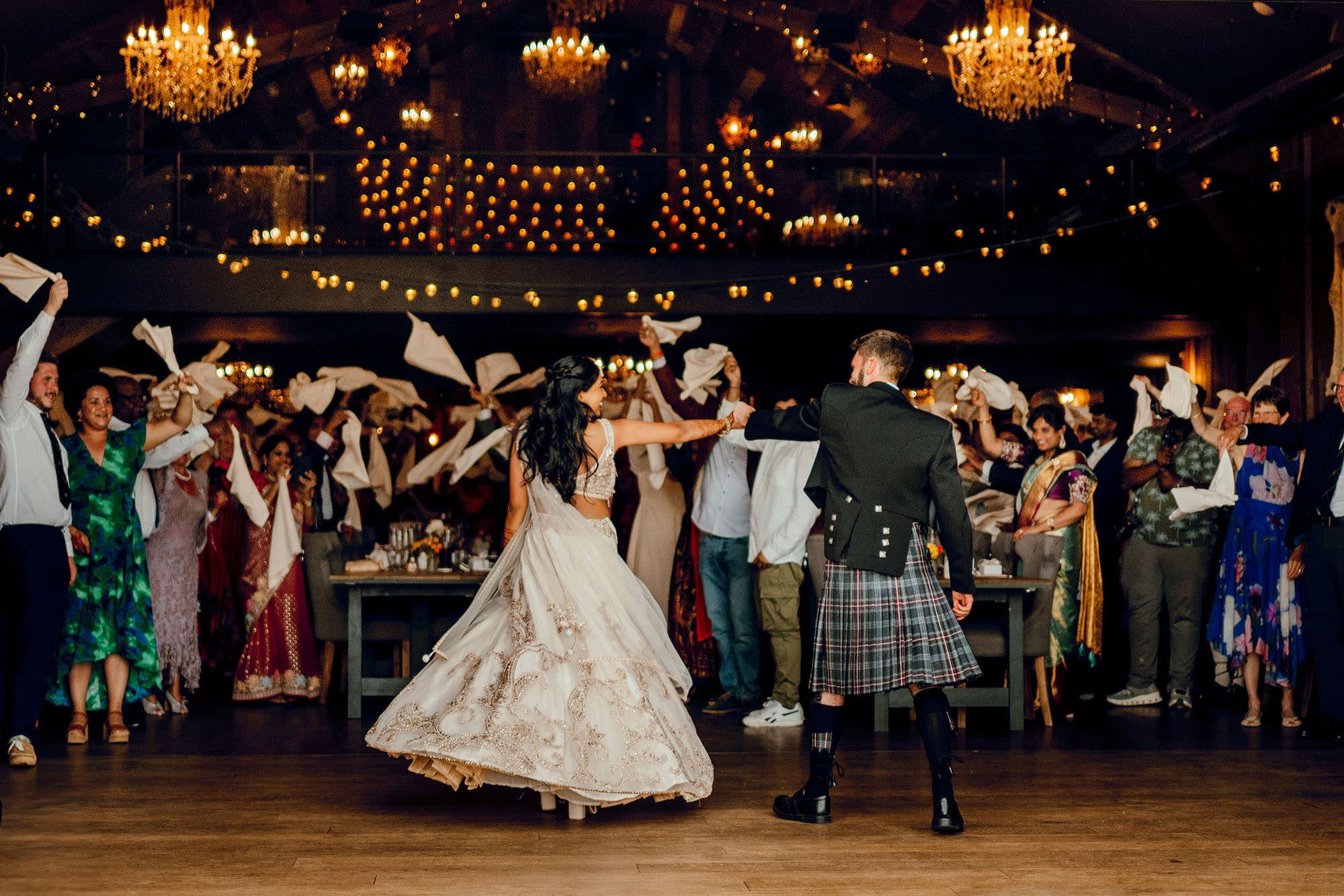 Scottish wedding wharfedale grange ceilidh hamish irvine 