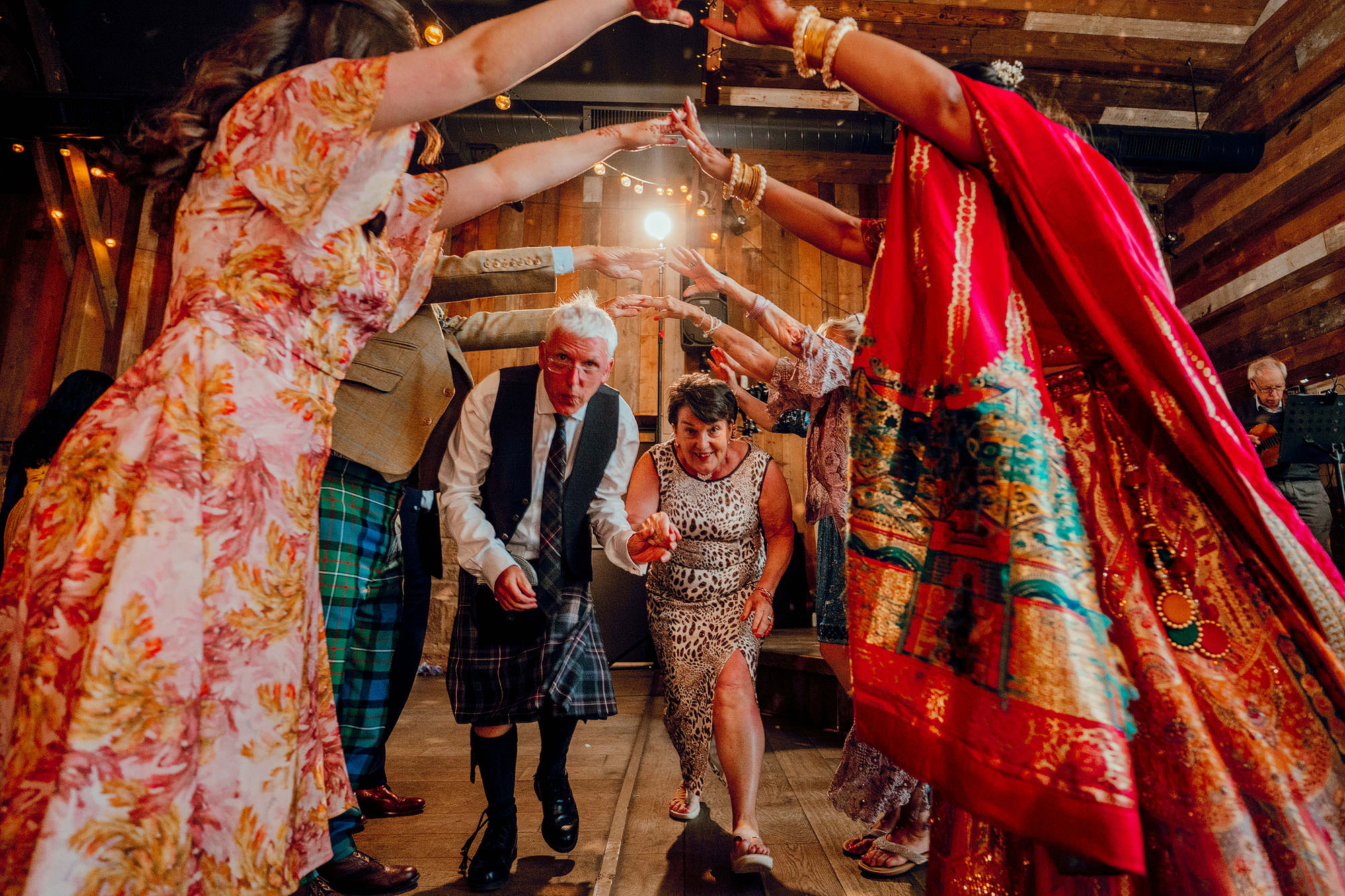 Scottish wedding wharfedale grange ceilidh hamish irvine 