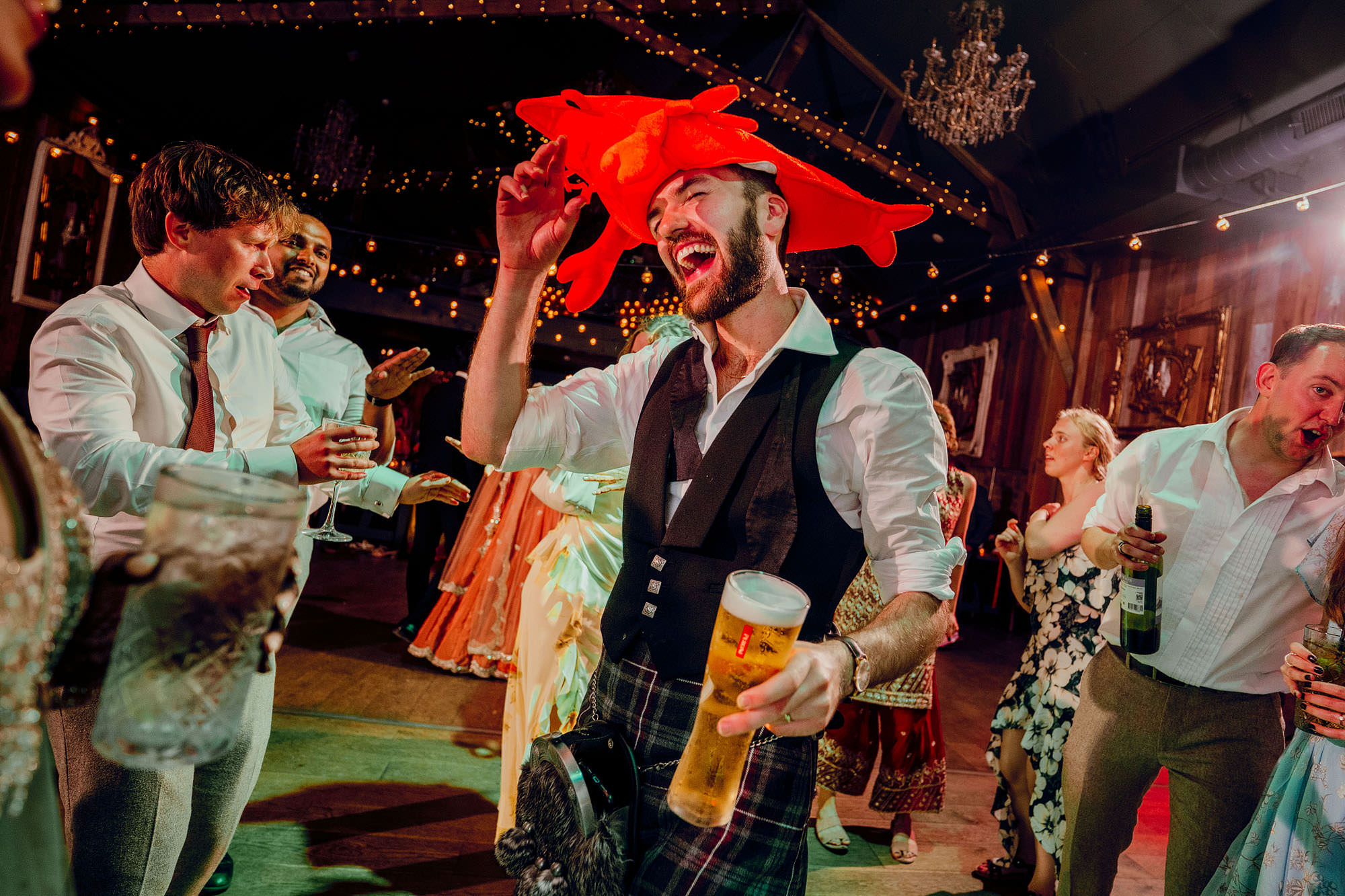 Scottish wedding wharfedale grange ceilidh hamish irvine 