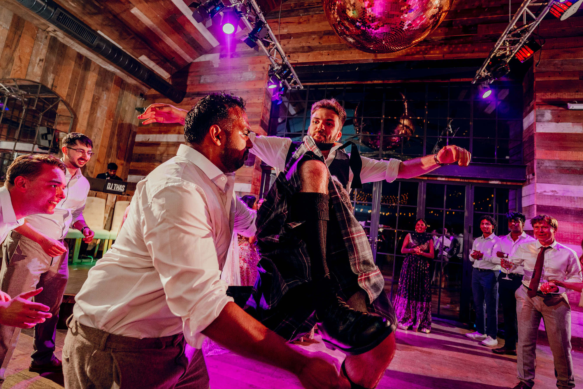 Scottish wedding wharfedale grange ceilidh hamish irvine 