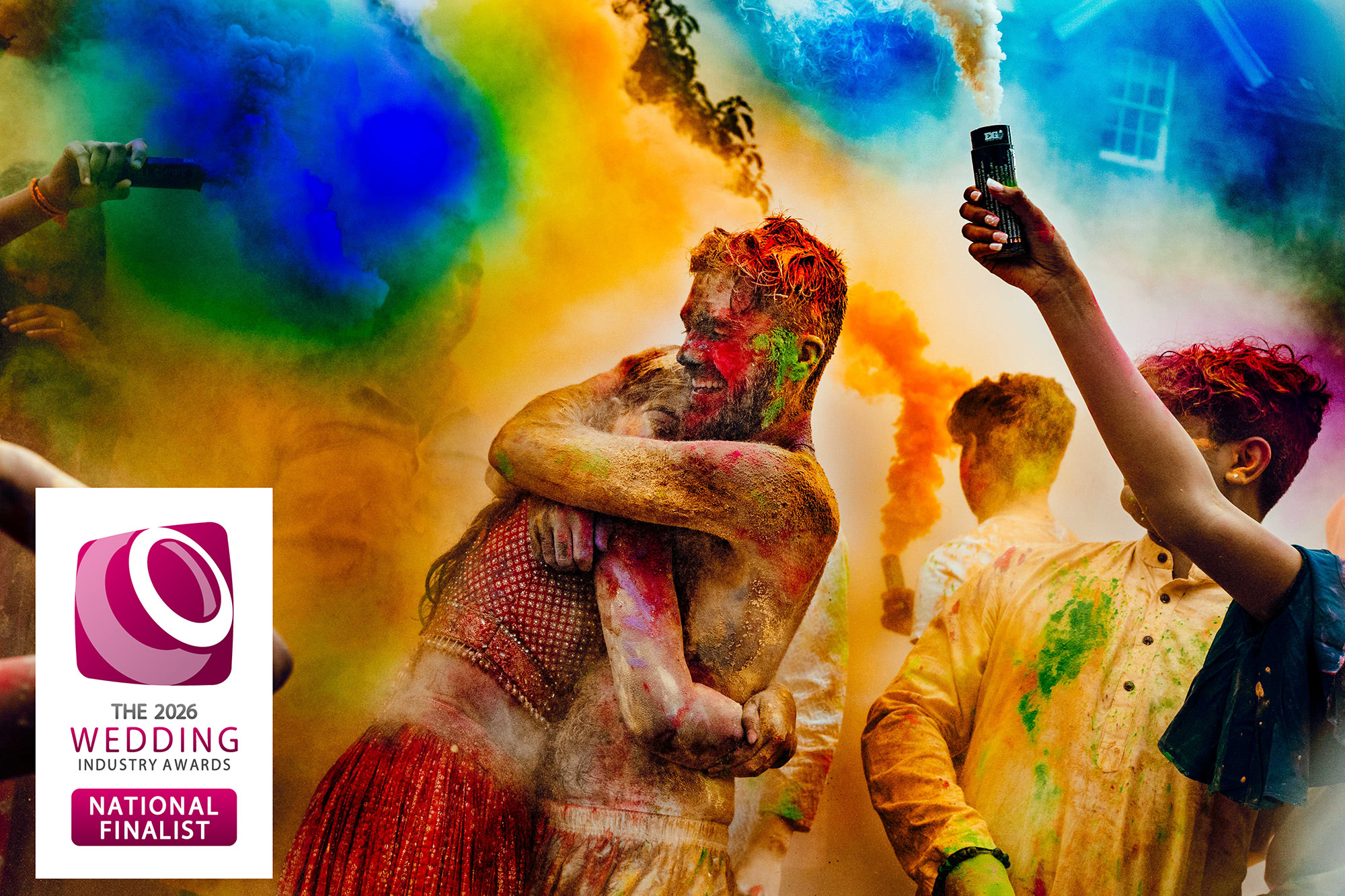 The wedding industry awards 2026 hamish irvine best wedding photographer Yorkshire North East 