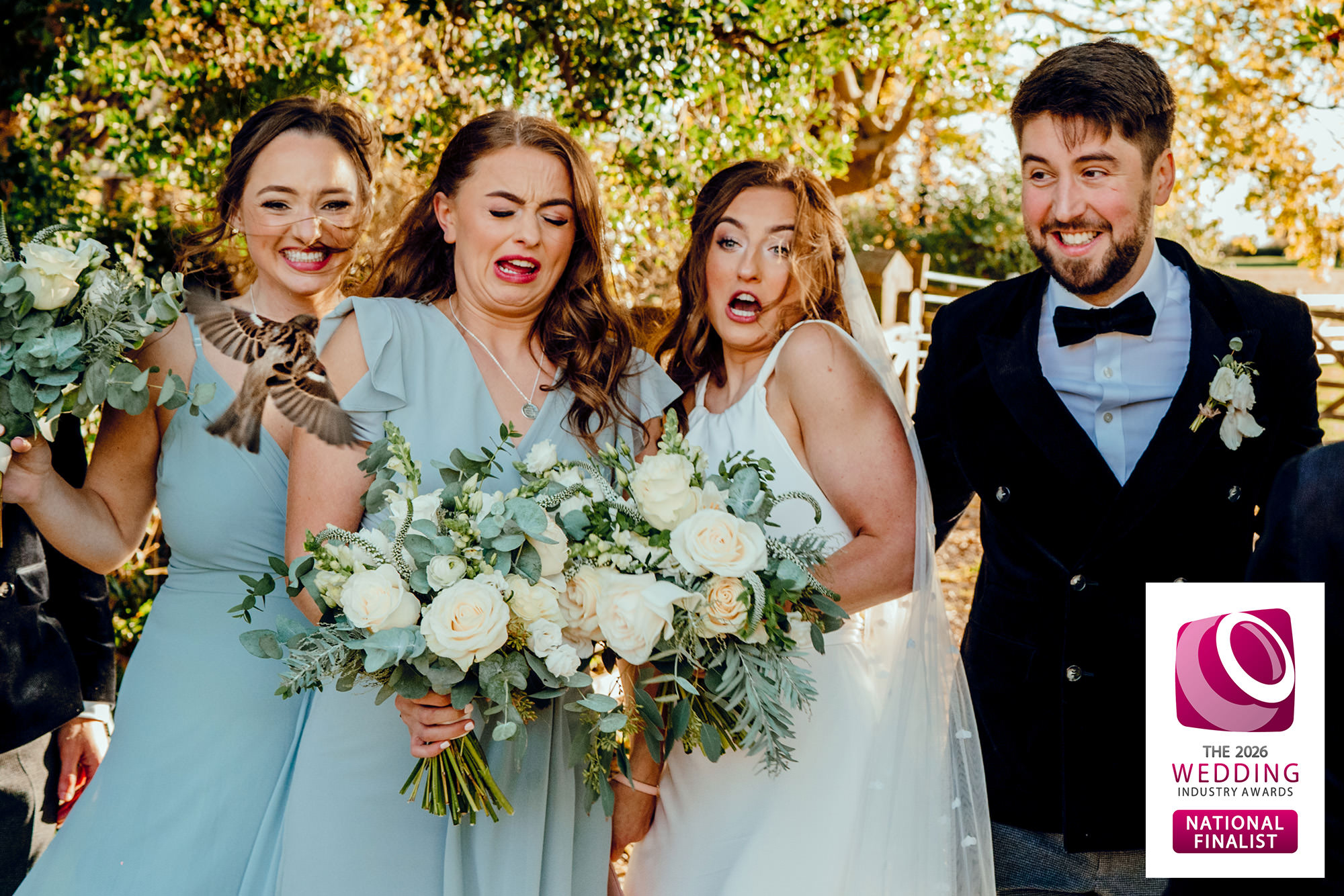 The wedding industry awards 2026 hamish irvine best wedding photographer Yorkshire North East 