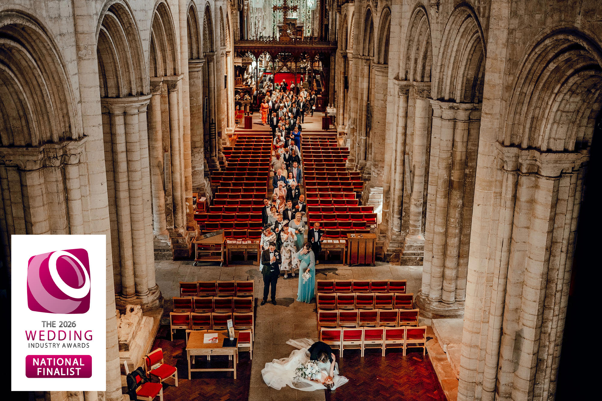 The wedding industry awards 2026 hamish irvine best wedding photographer Yorkshire North East 