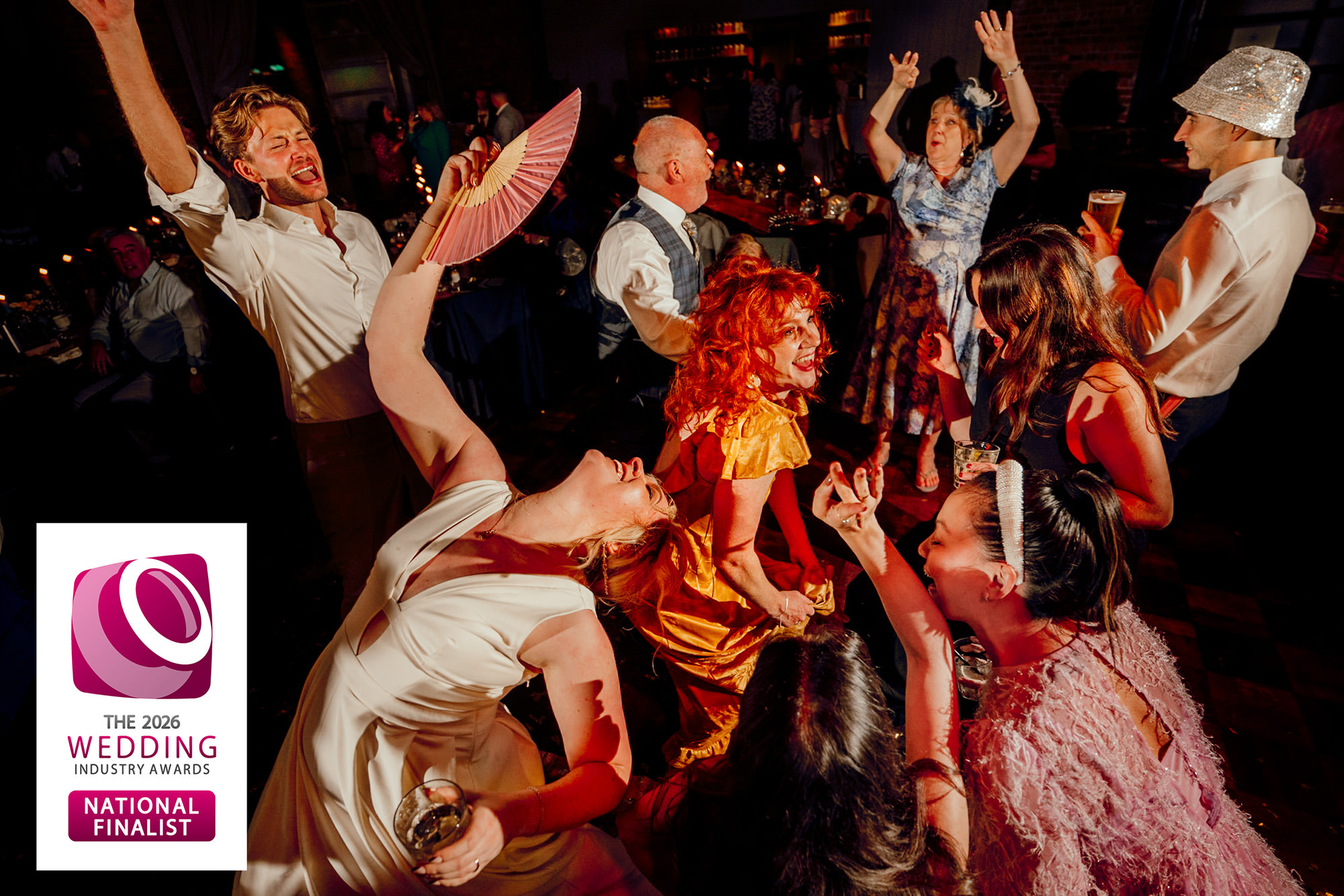 The wedding industry awards 2026 hamish irvine best wedding photographer Yorkshire North East 