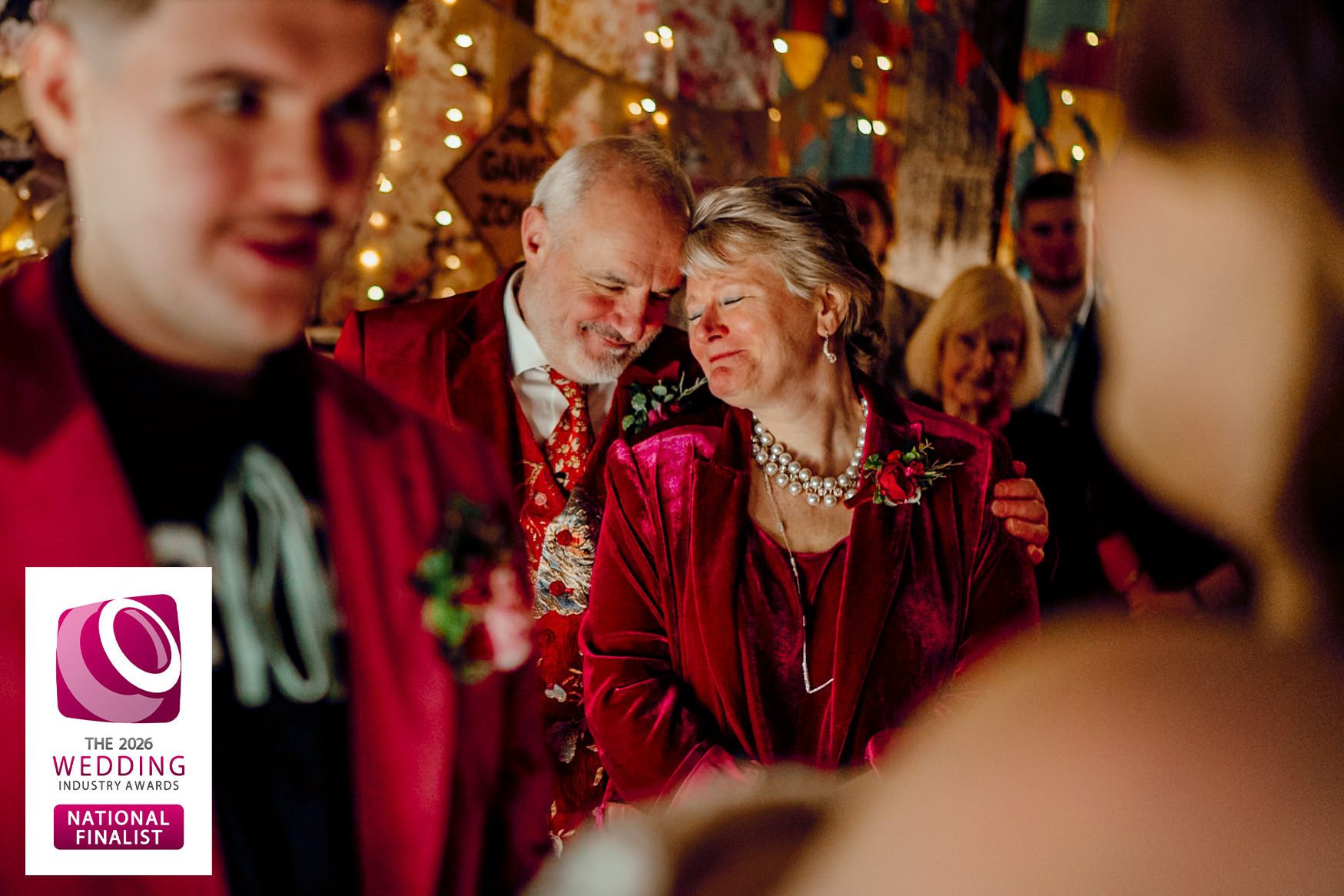 The wedding industry awards 2026 hamish irvine best wedding photographer Yorkshire North East 