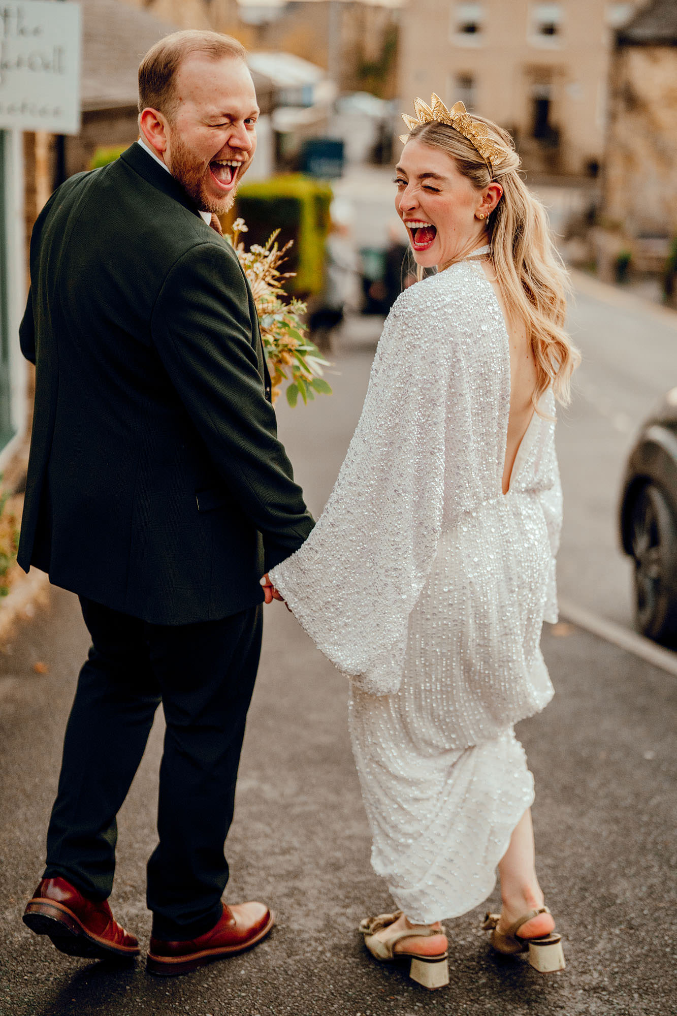 Colourful Yorkshire Wedding Photographer Hamish Irvine Photographing at Elsworth at the Mill