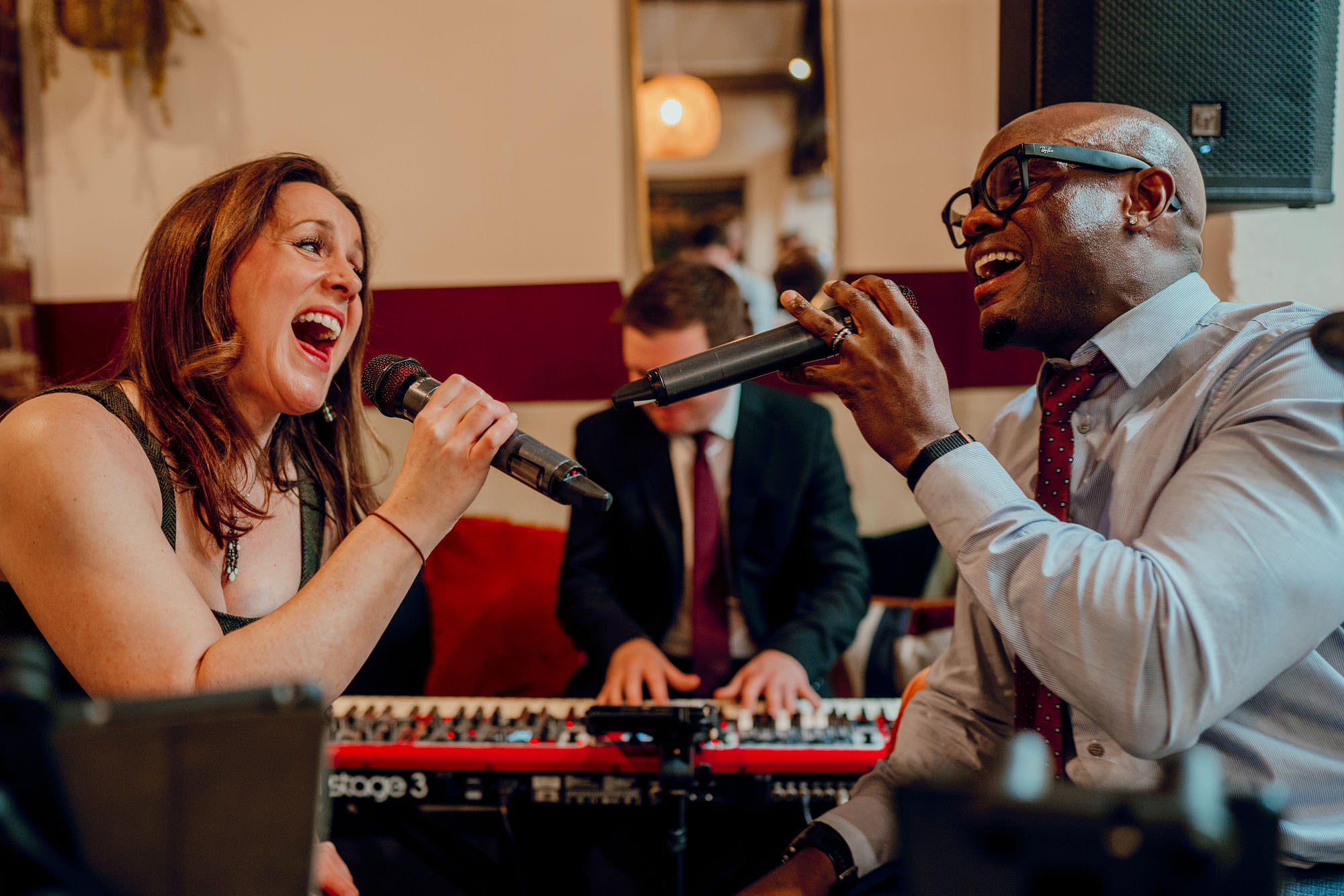 Colourful Yorkshire Wedding Photographer Hamish Irvine Photographing at Elsworth at the Mill