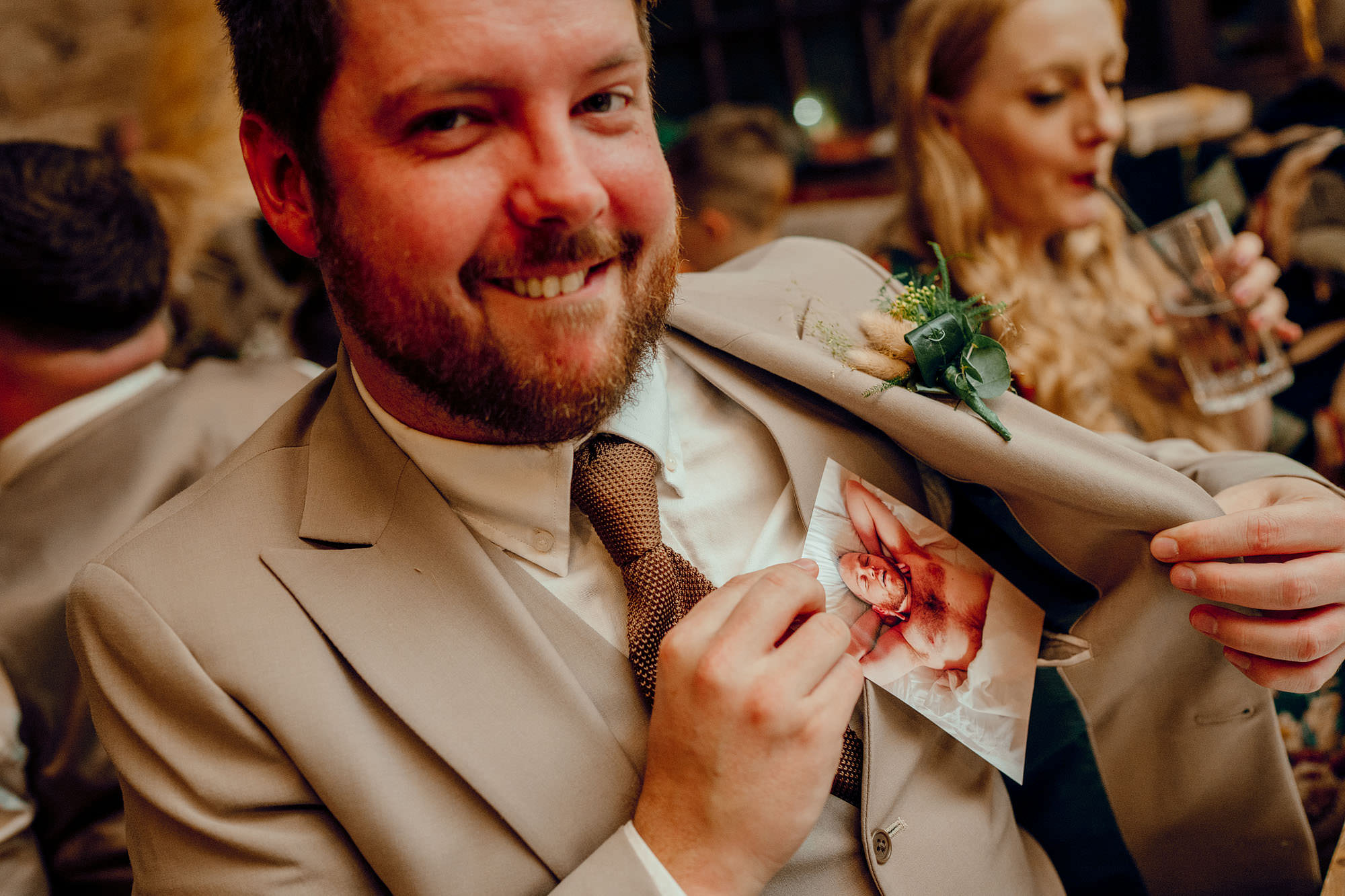 Elsworth at the Mill colourful wedding photography Hamish Irvine 