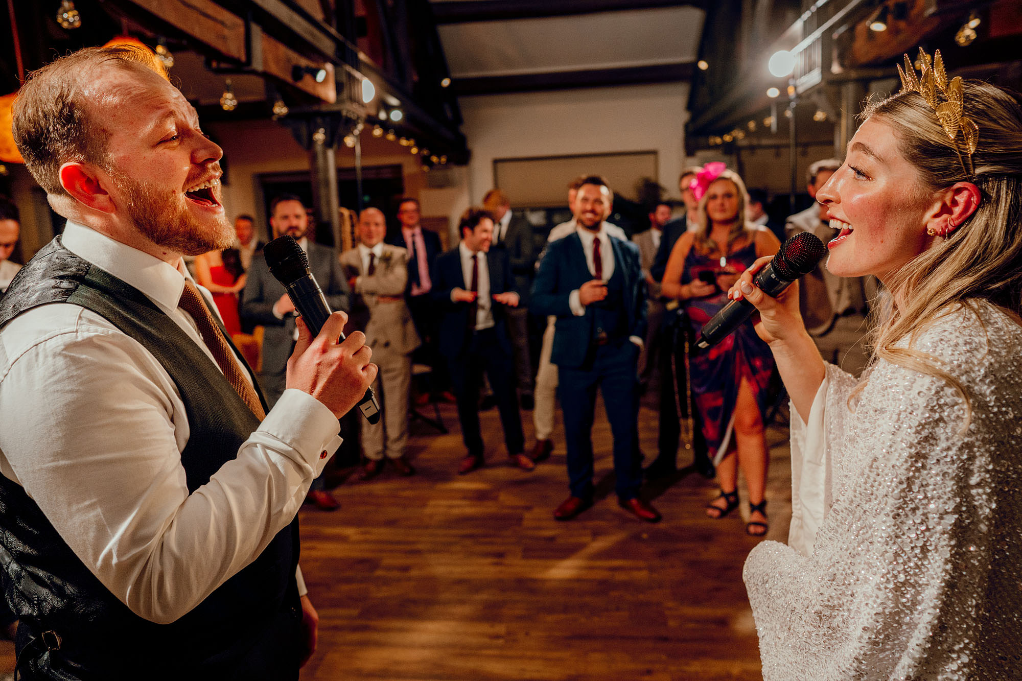 Elsworth at the Mill colourful wedding photography Hamish Irvine 