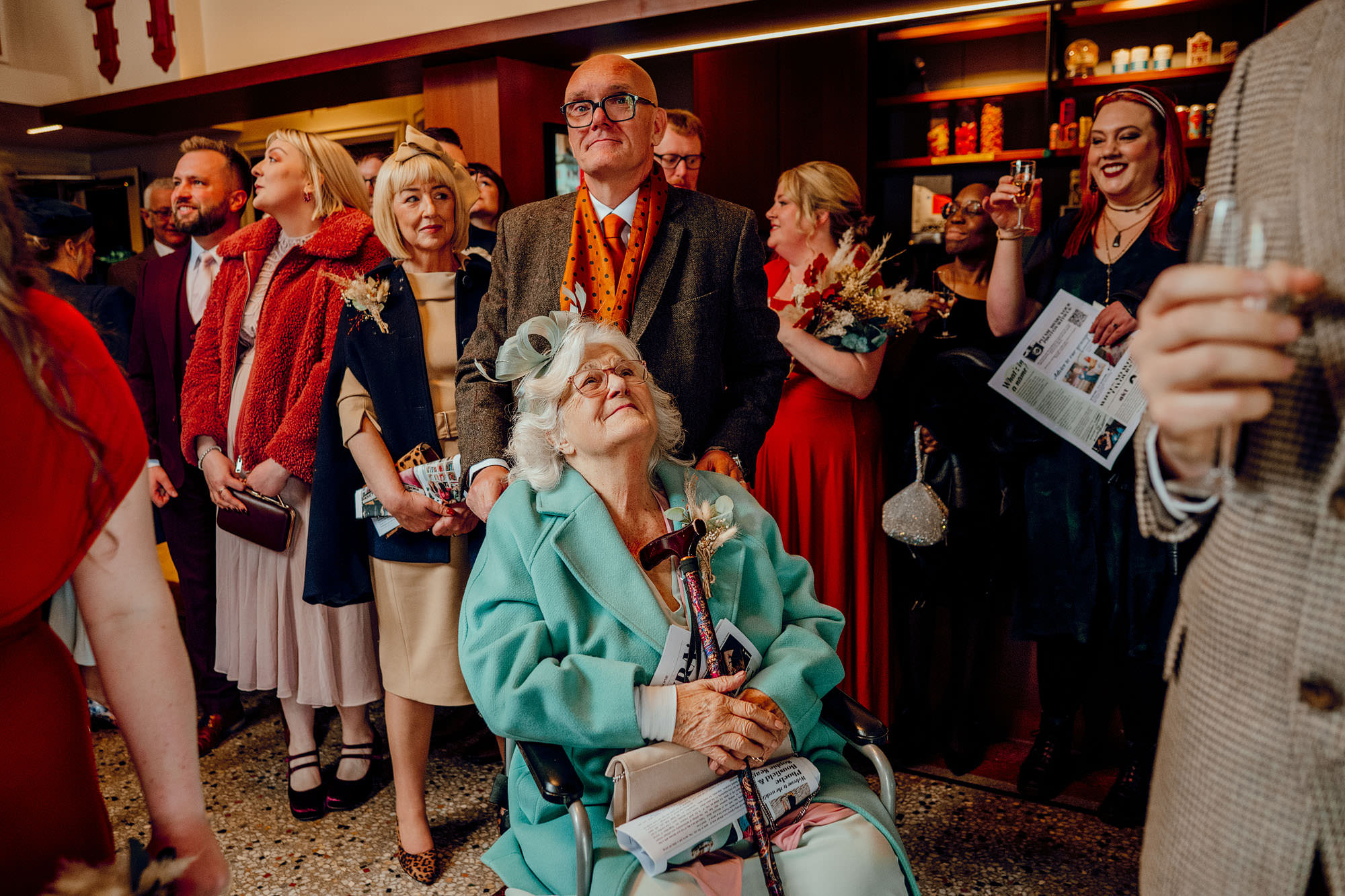 Back Chat Brass Hyde Park Picture House Wedding Photography Hamish Irvine 