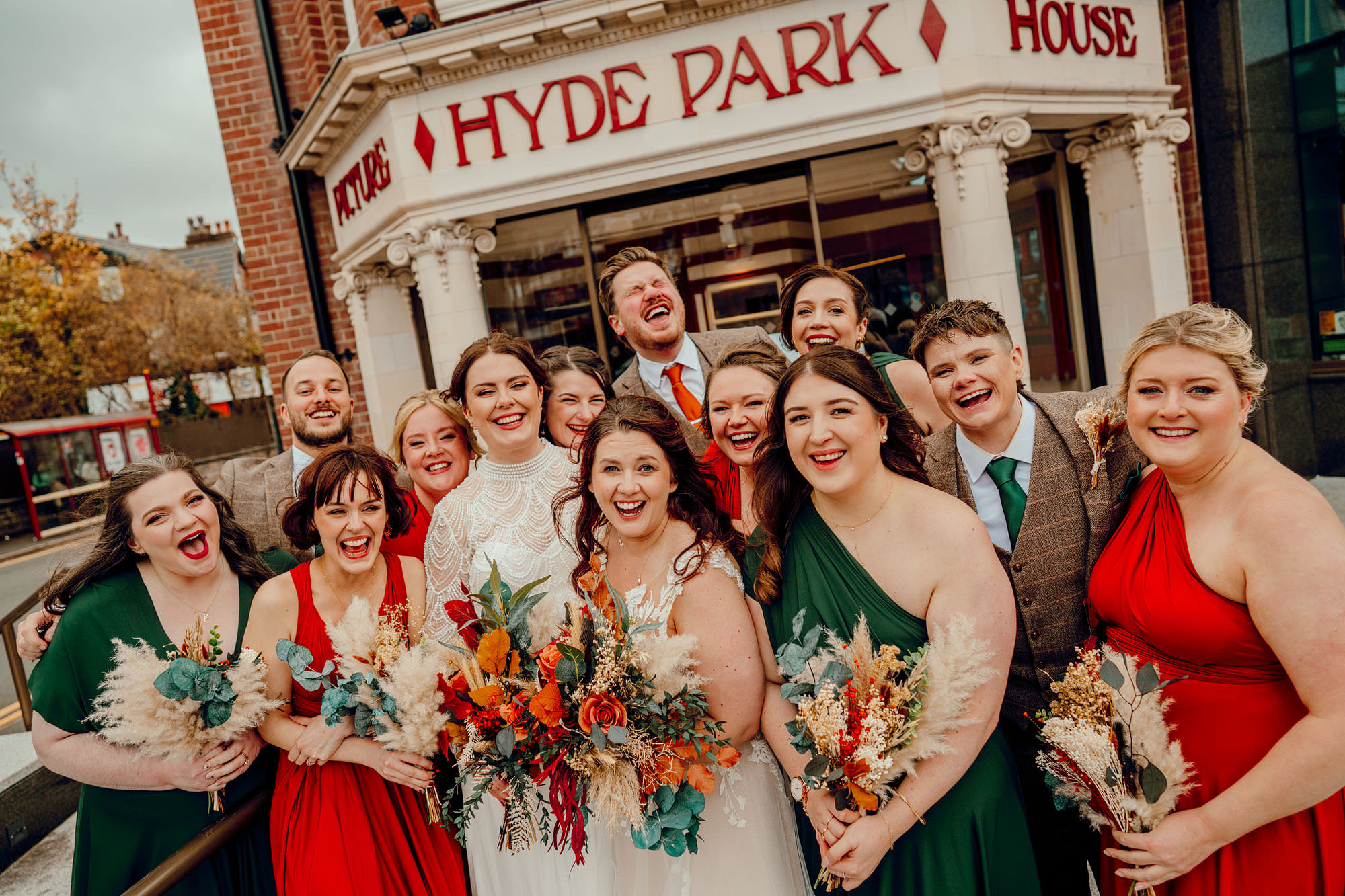 Same sex wedding at Hyde Park Picture House Wedding Photography Hamish Irvine 