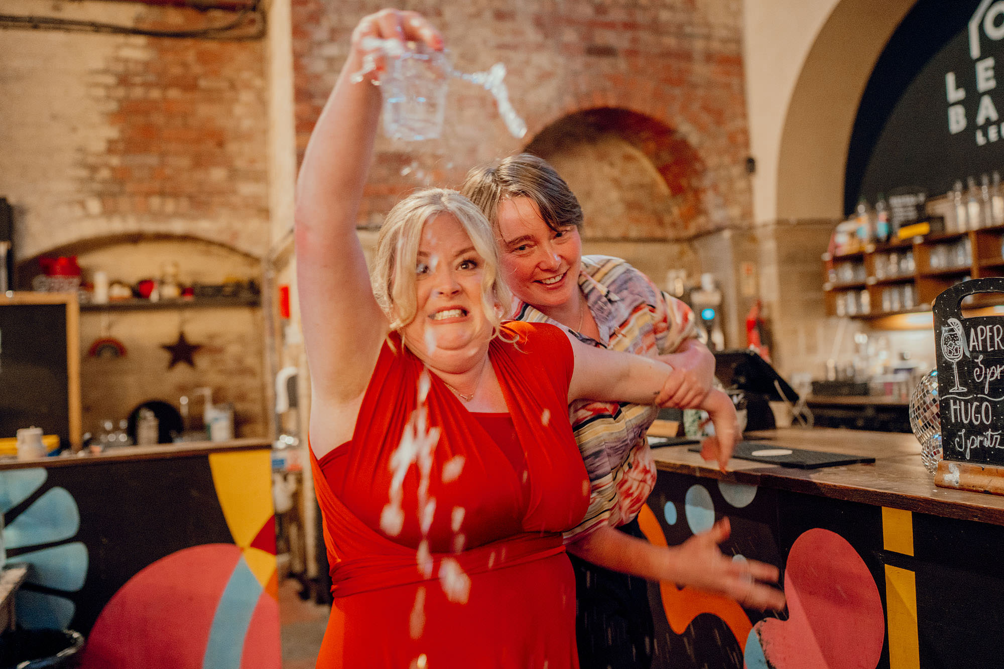Drag Queen wedding LEft Bank Leeds Hamish Irvine Photographer 
