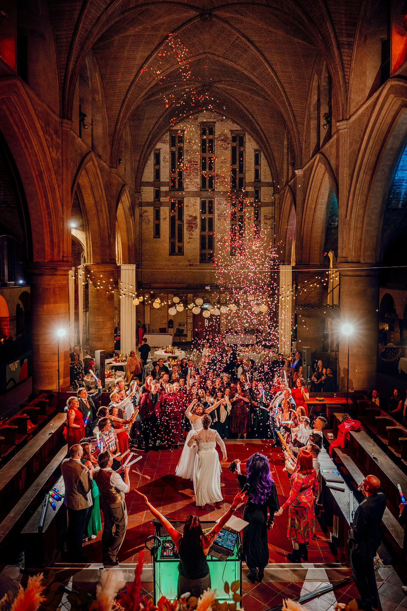 LEft Bank Leeds Colourful Wedding Photography Hamish Irvine 