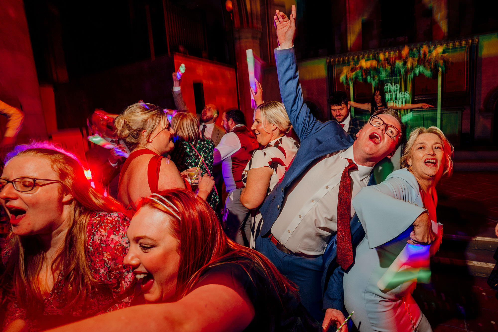 LEft Bank Leeds Colourful Wedding Photography Hamish Irvine 