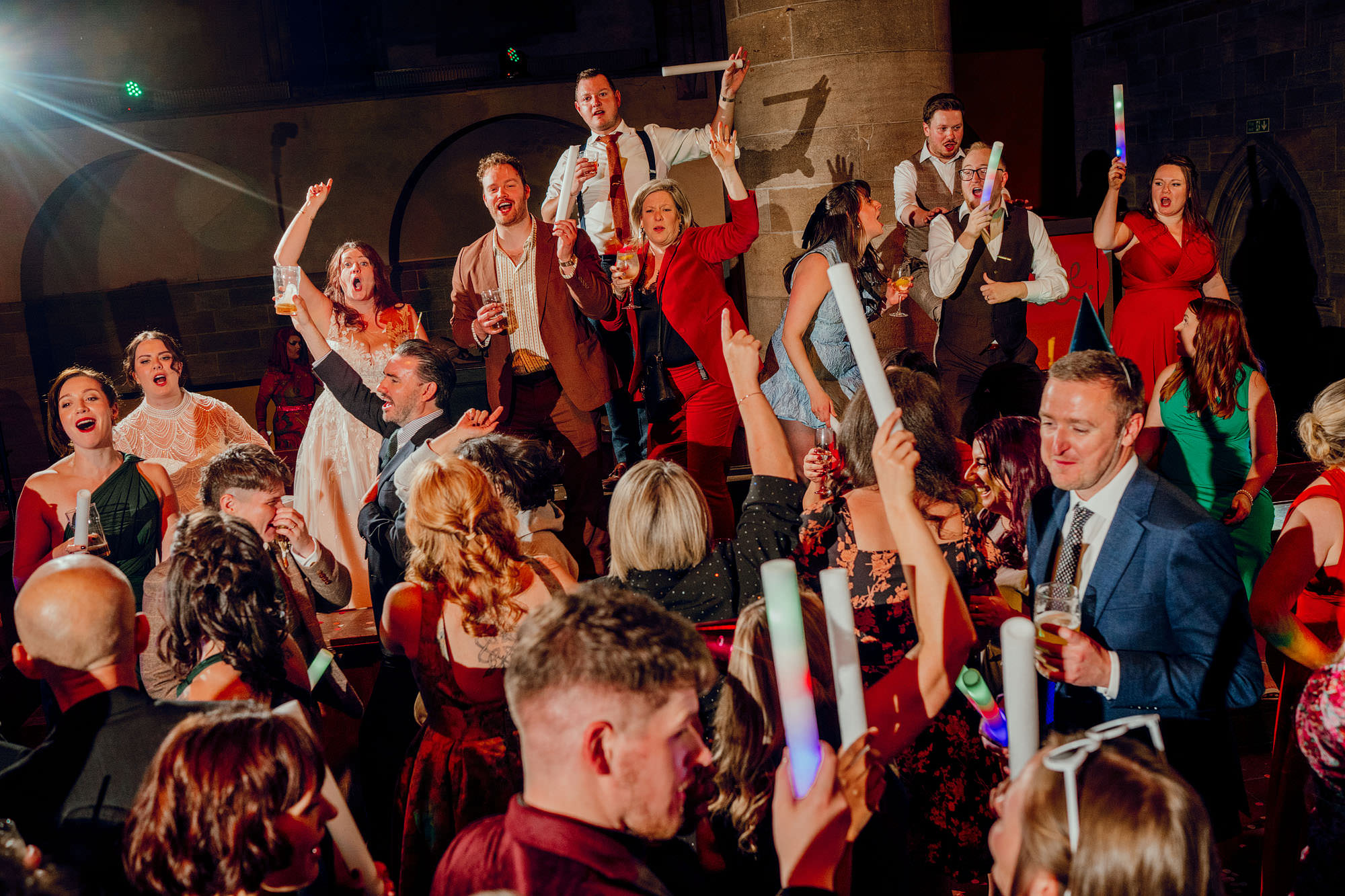 LEft Bank Leeds Colourful Wedding Photography Hamish Irvine 