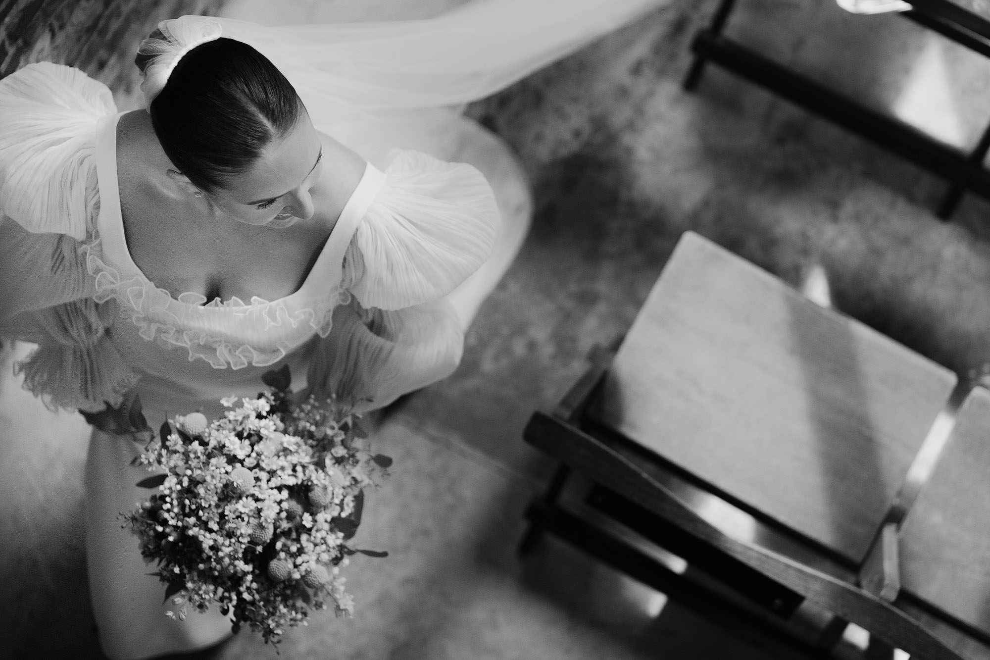 Barn at Botley Hill Colourful Wedding Photography by Hamish Irvine 