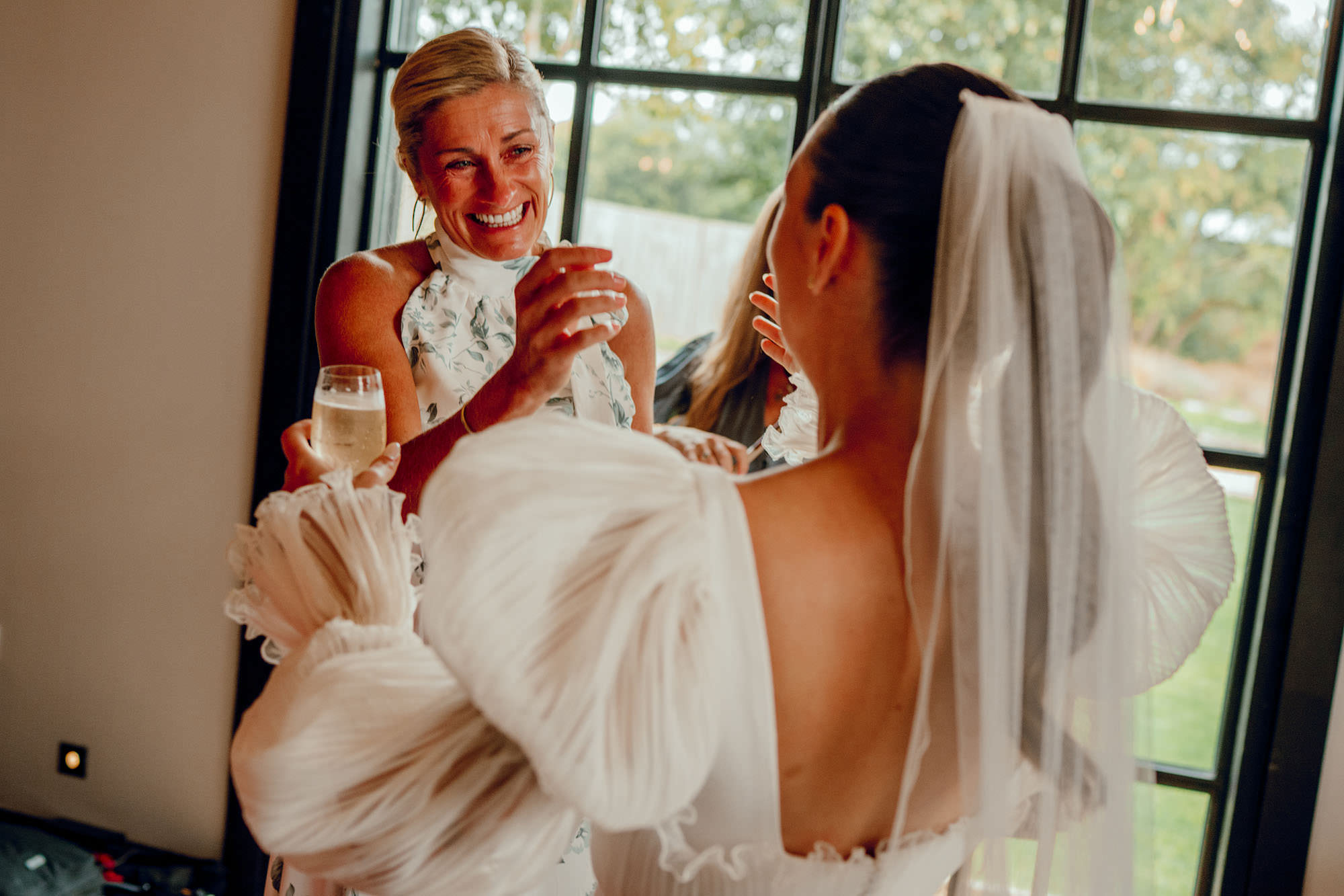 Barn at Botley Hill Colourful Wedding Photography by Hamish Irvine 