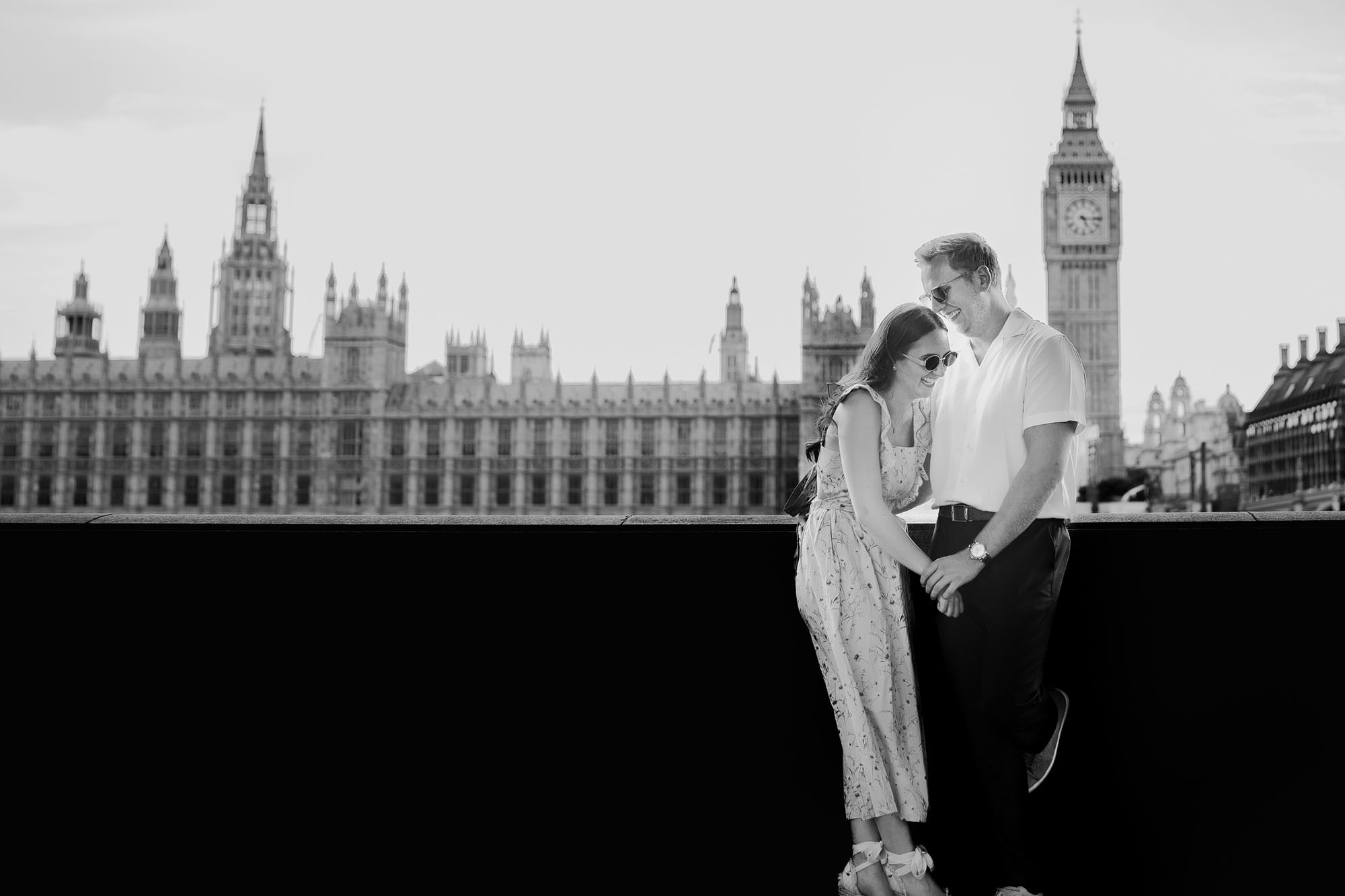 Colourful London engagement photography Hamish Irvine 