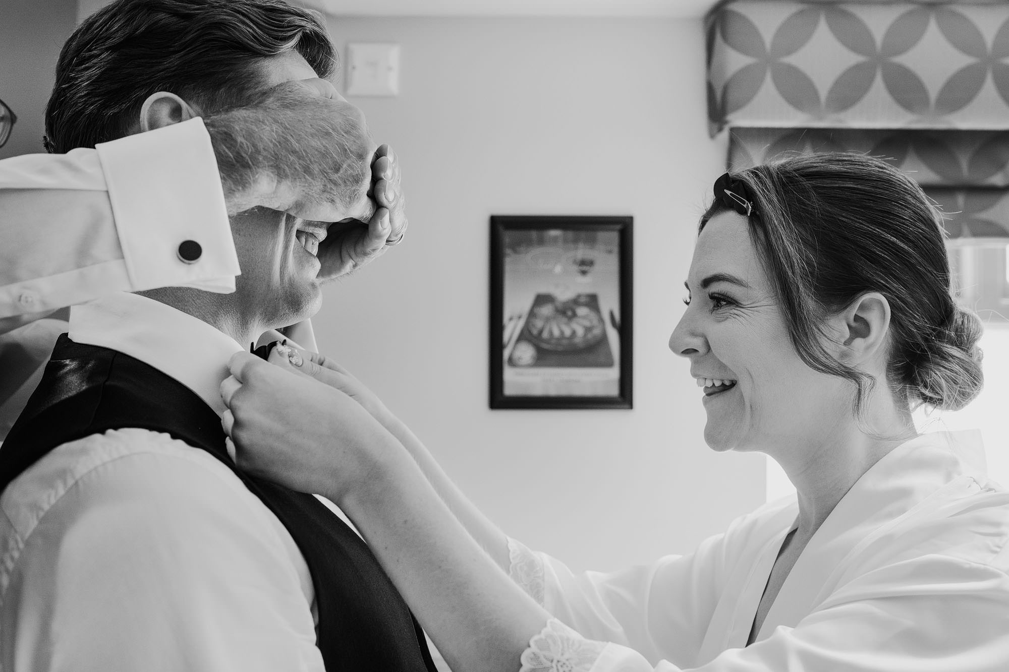 Harrogate colourful wedding photographers 