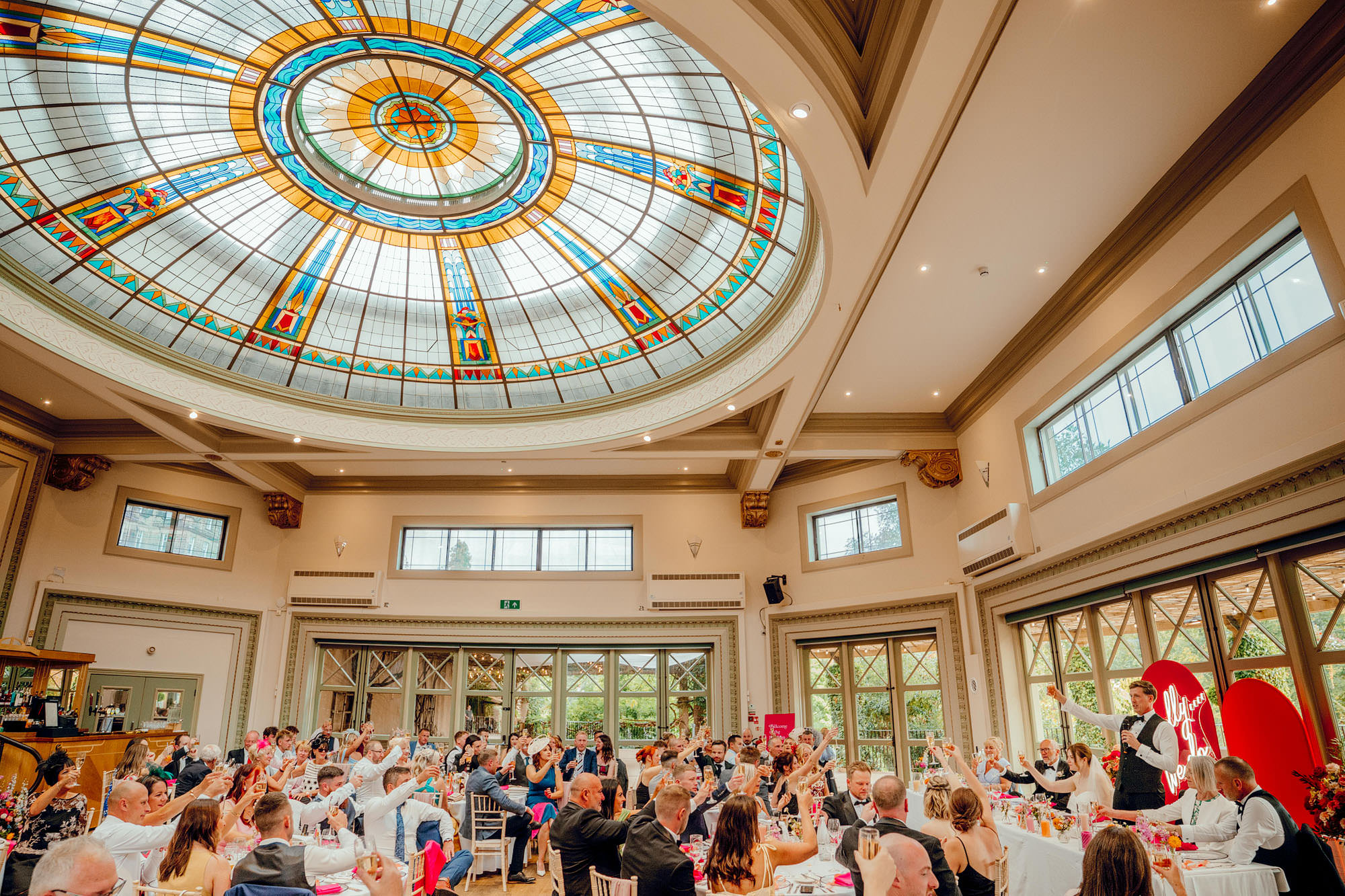 Sun Pavilion Harrogate wedding venue hamish irvine 