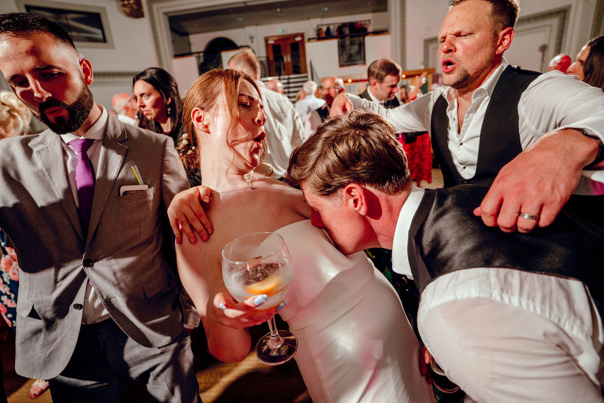 sun pavilion fun wedding photography north yorkshire 