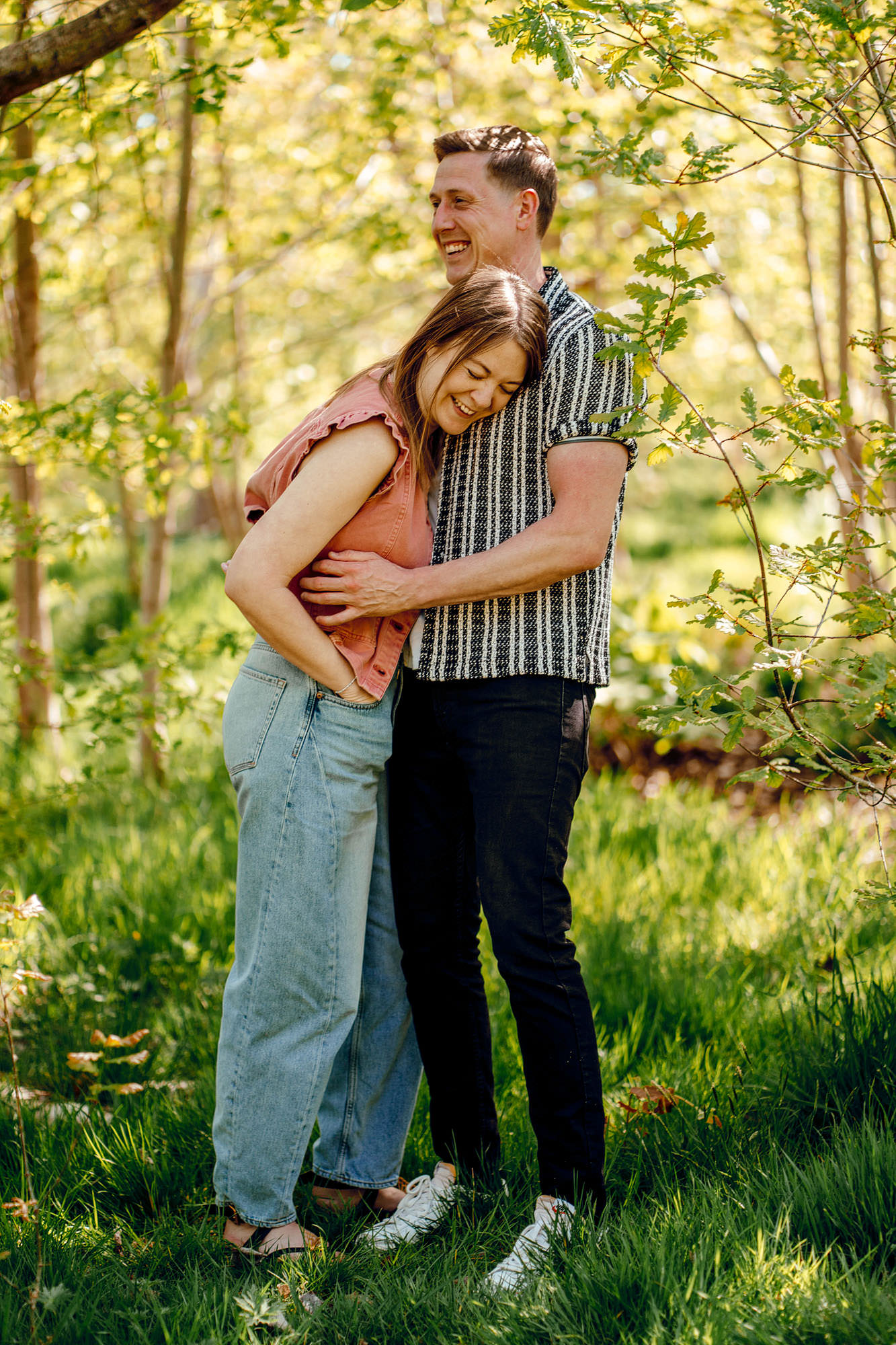 Valley Gardens Harrogate engagement shoot hamish irvine 
