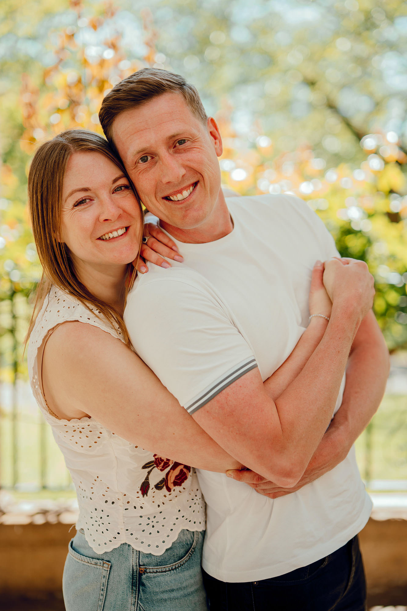 Valley Gardens Harrogate engagement shoot hamish irvine